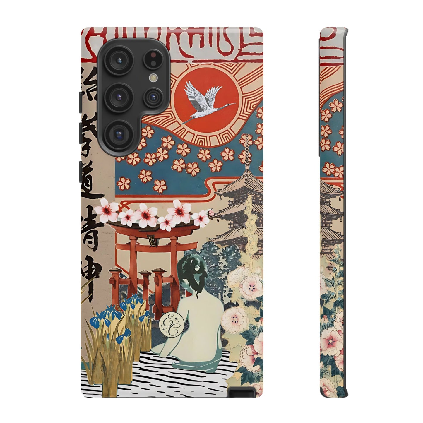 Japanese Style Art Tough Phone Case