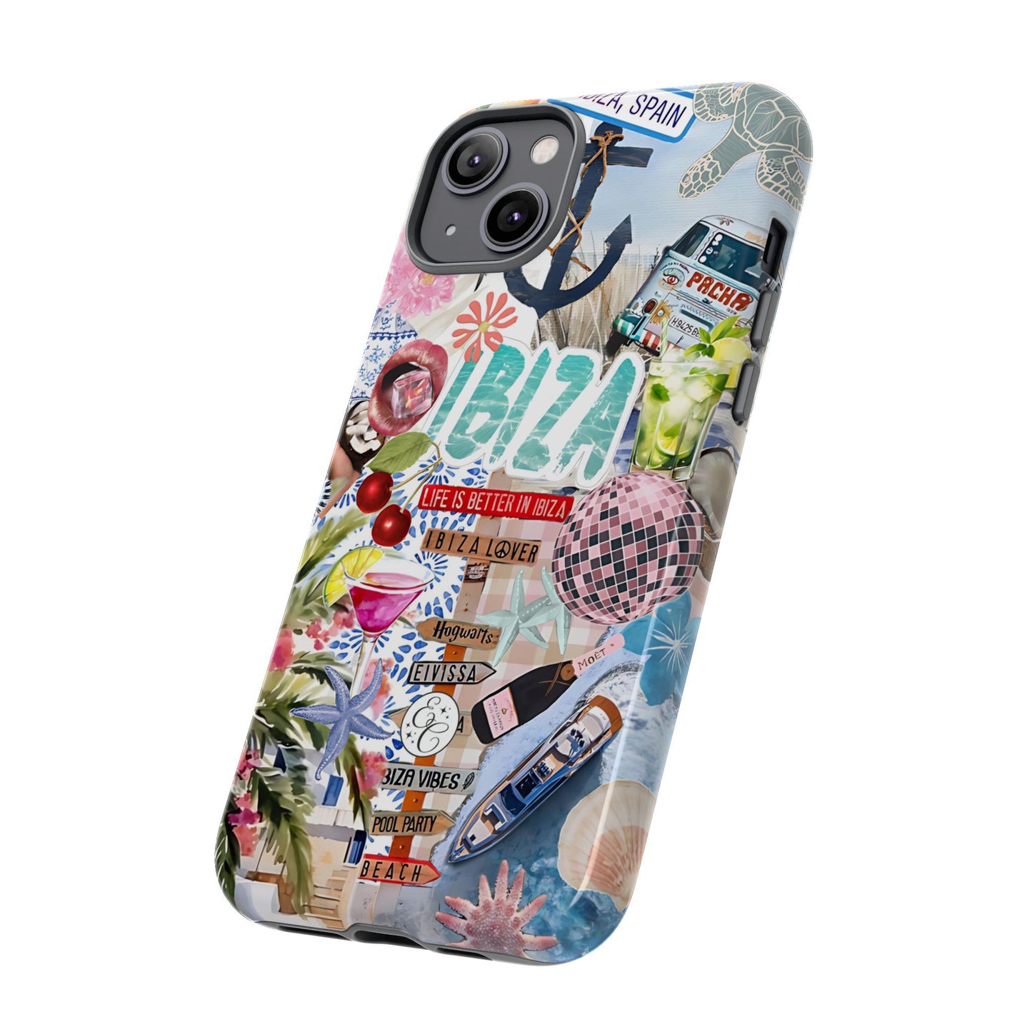 Ibiza Summer Vibes Collage Tough Phone Case