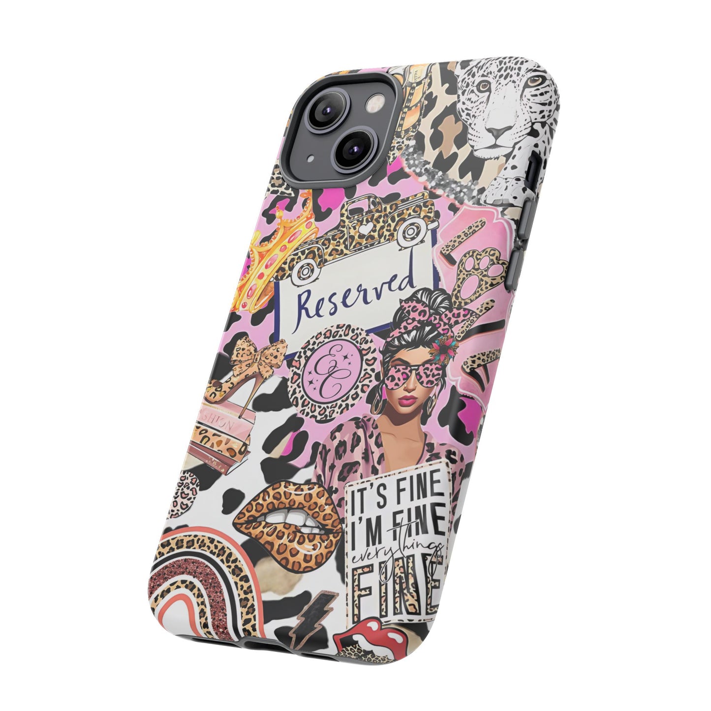 Leopard Wild Glamour Tough Phone Case