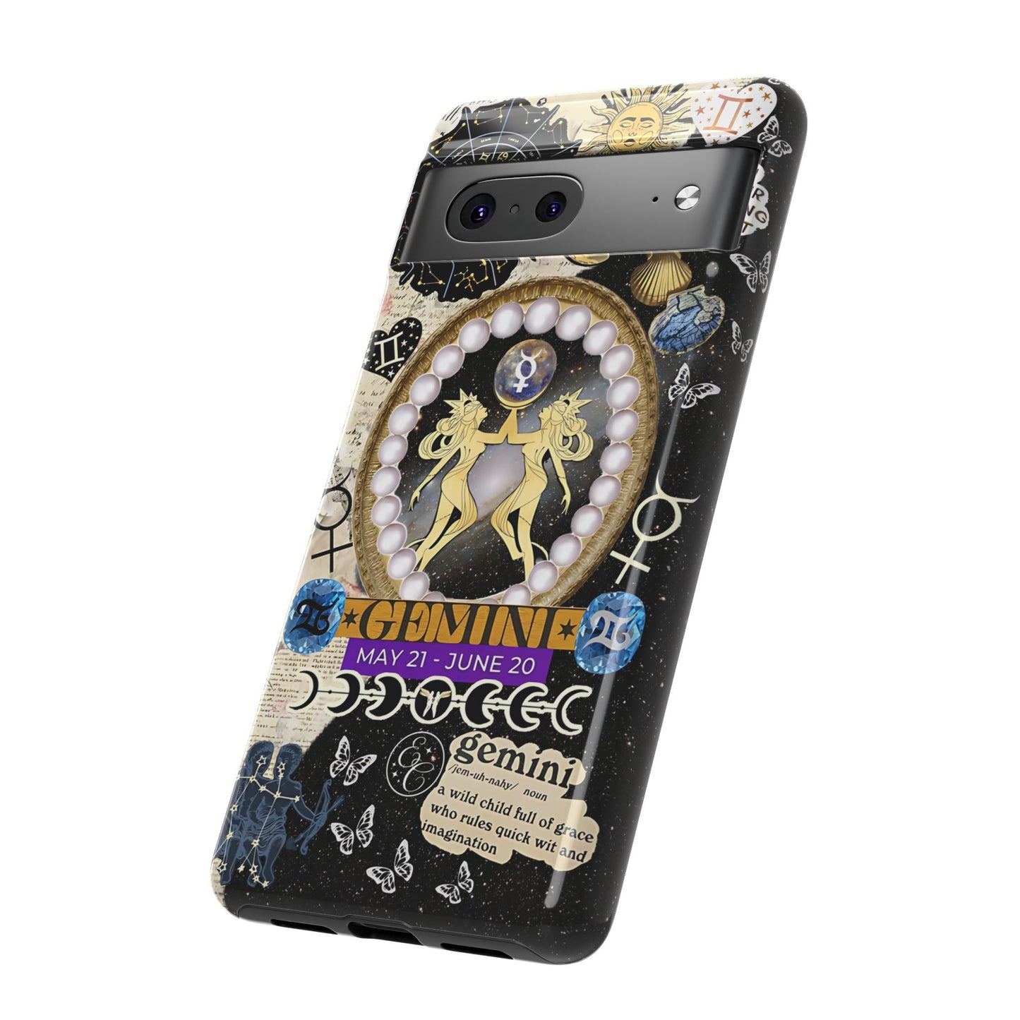 Gemini Zodiac Sign Tough Phone Case