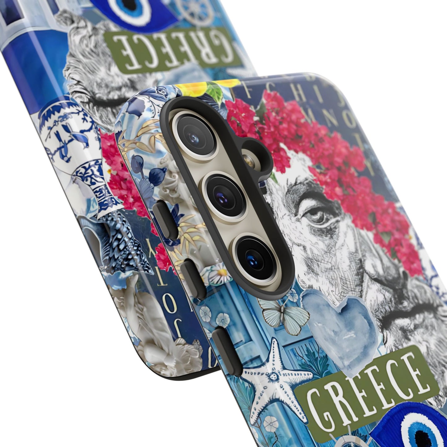 Greek Summer Collage Tough Phone Case