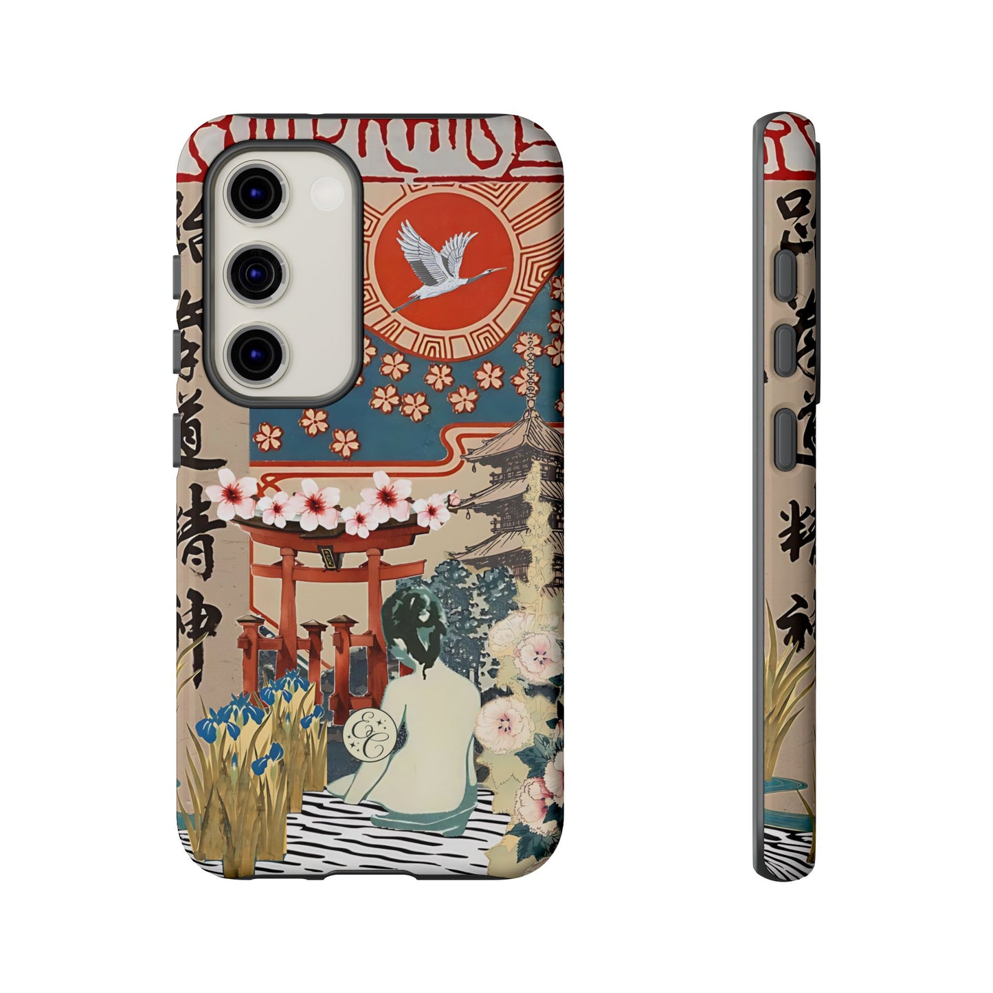 Japanese Style Art Tough Phone Case