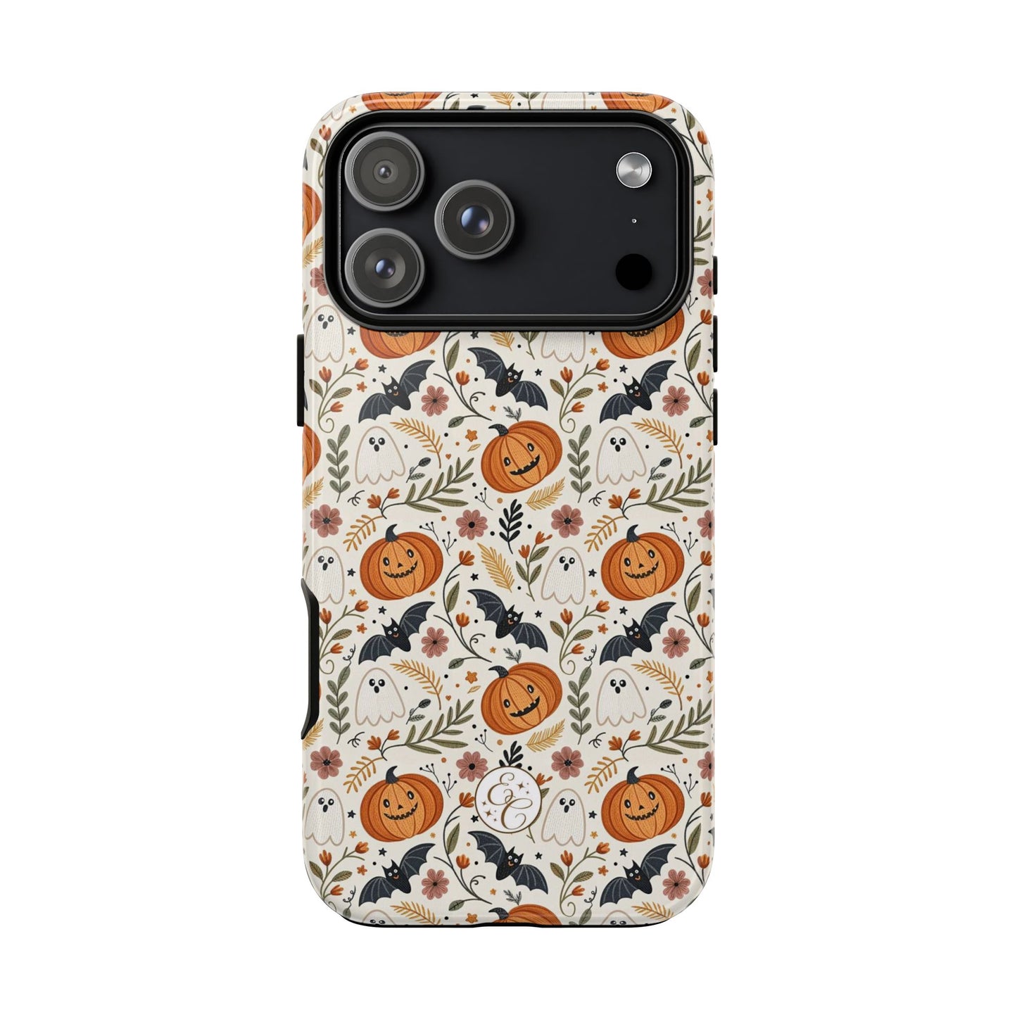 Halloween Pattern Boho Doodle Tough Phone Case
