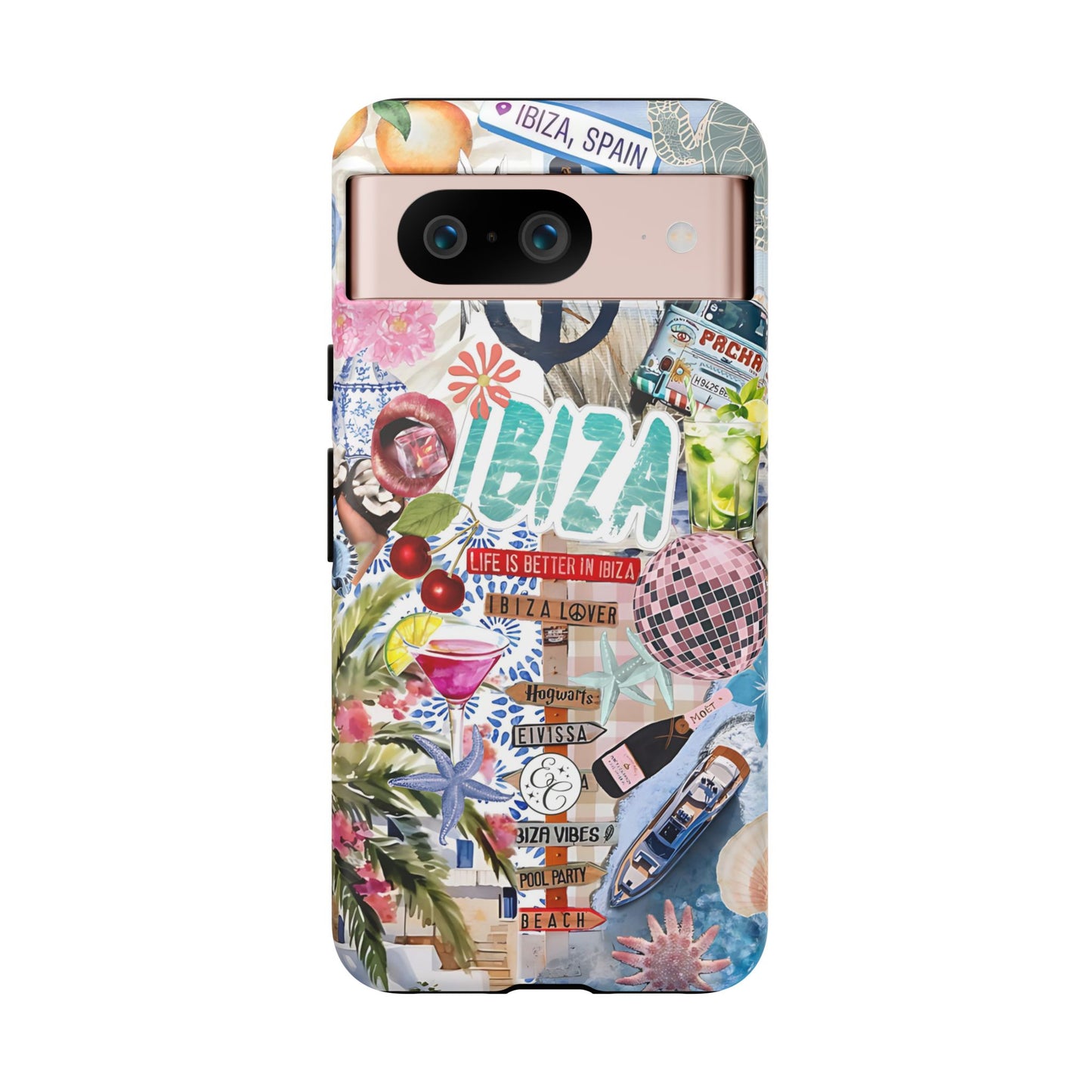 Ibiza Summer Vibes Collage Tough Phone Case