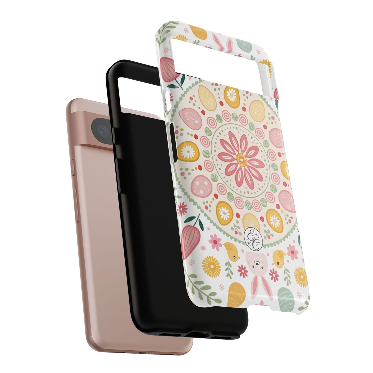 Colorful Easter Mandala Tough Phone Case
