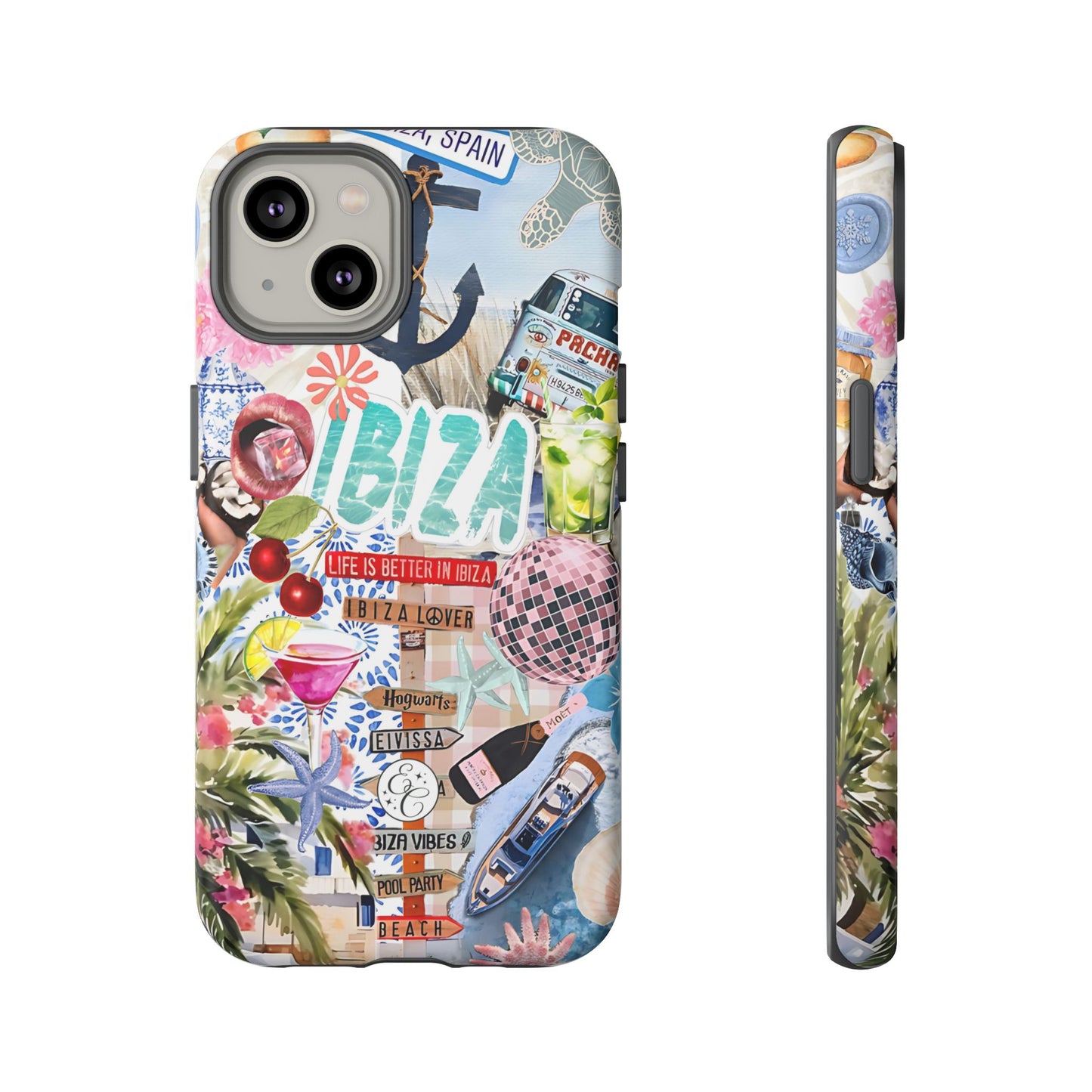 Ibiza Summer Vibes Collage Tough Phone Case