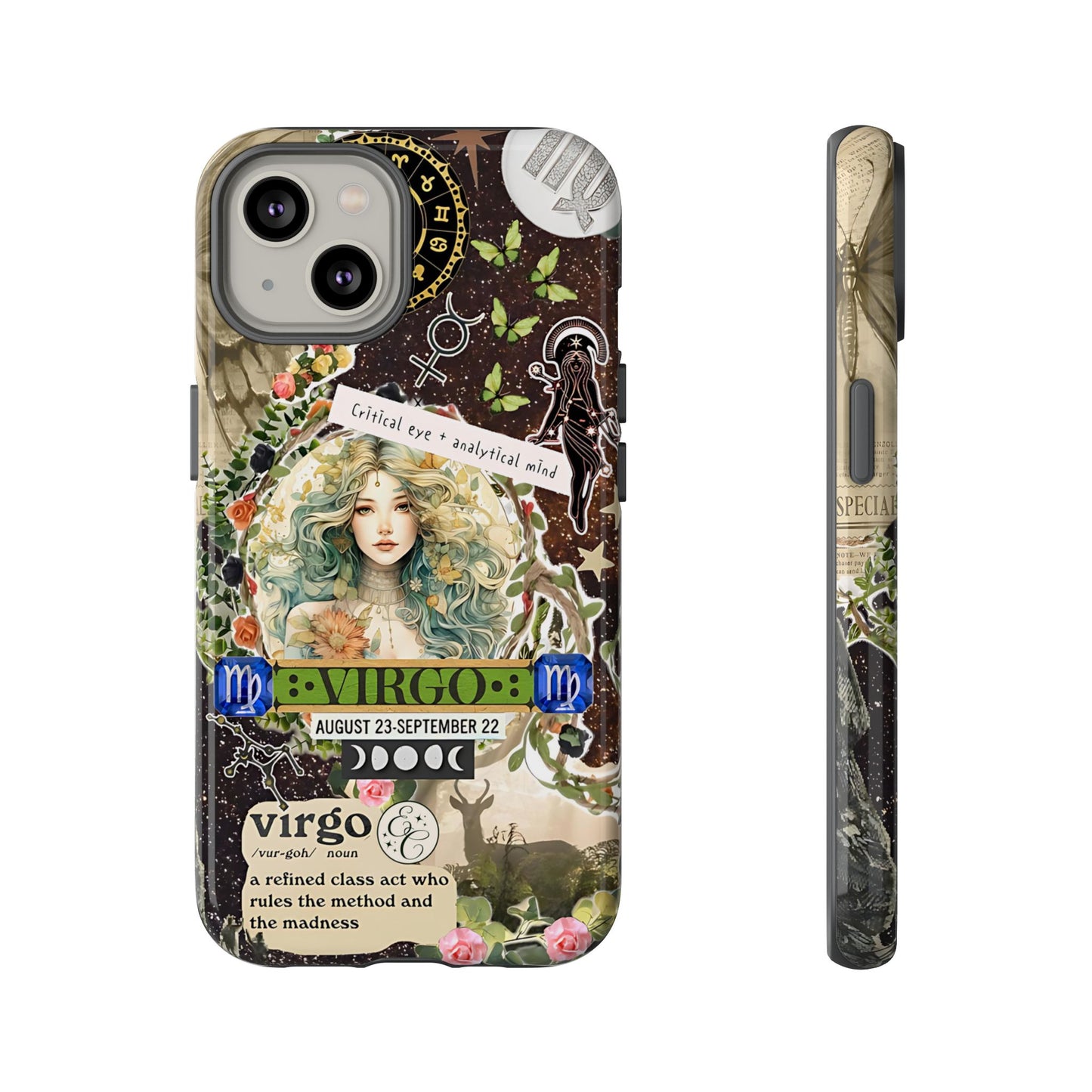 Virgo Zodiac Star Sign Tough Phone Case