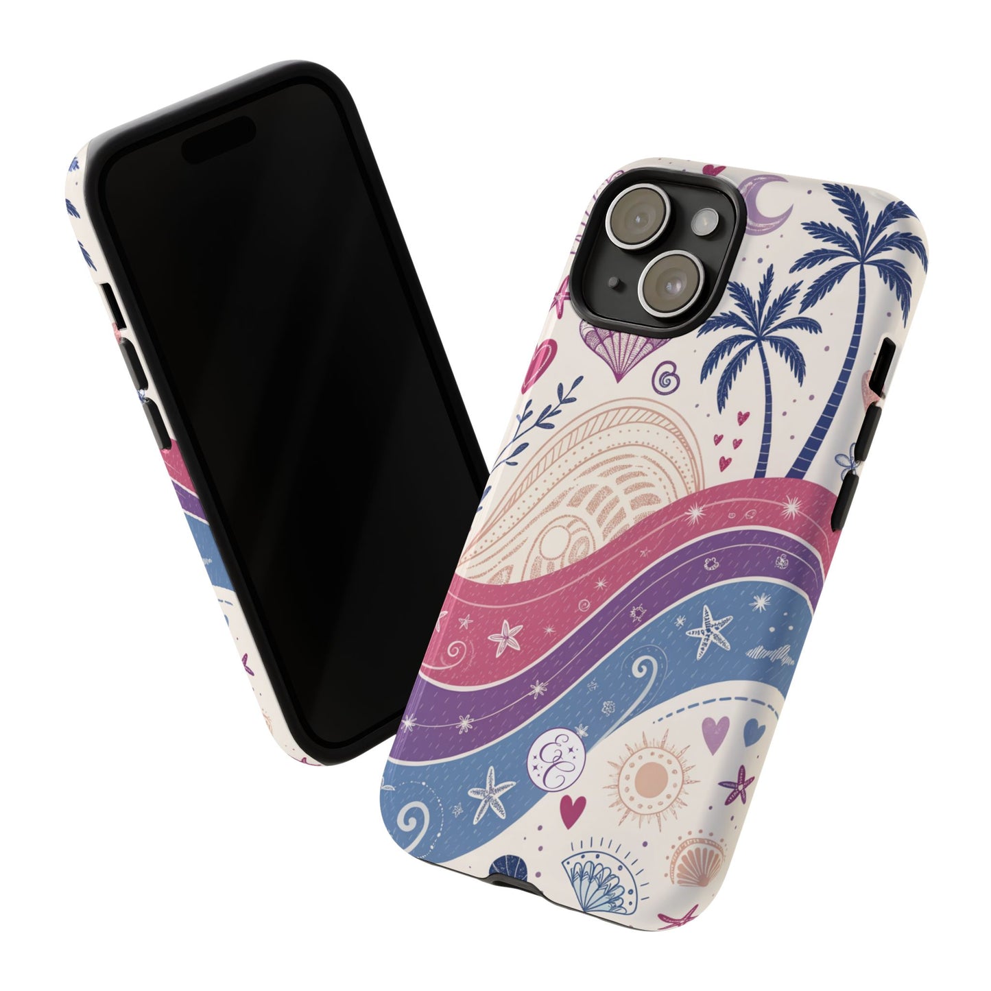 Bisexual Pride Boho Beach Tough Phone Case