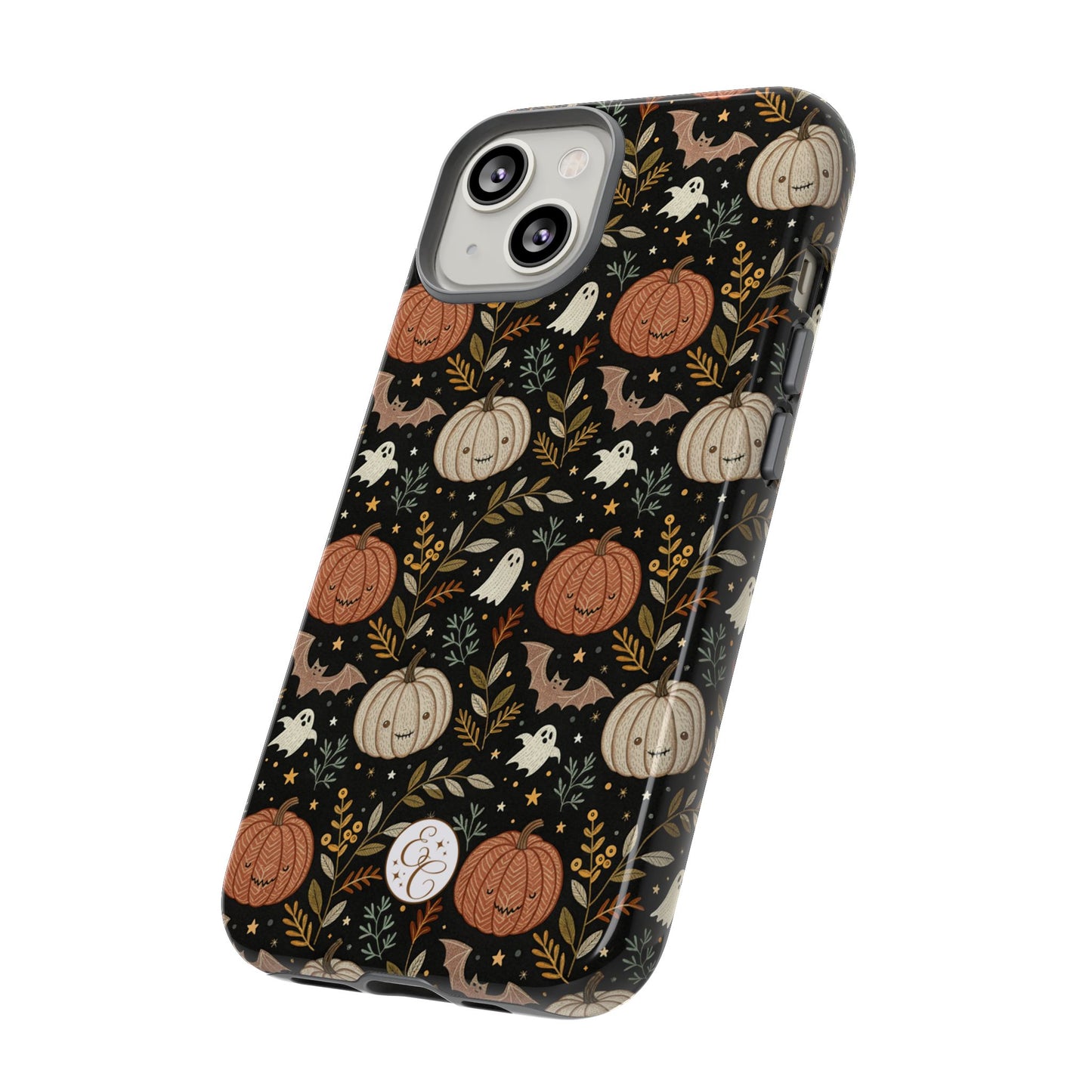 Spooky Halloween Boho Pattern Tough Phone Case