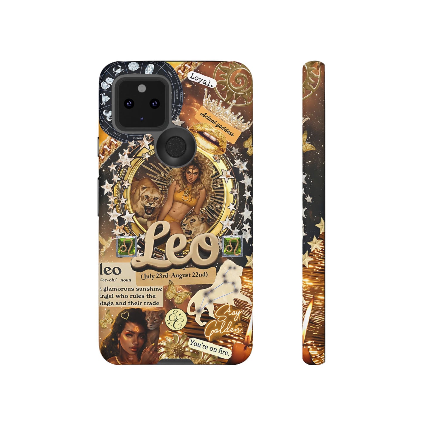 Leo Zodiac Sign Tough Phone Case