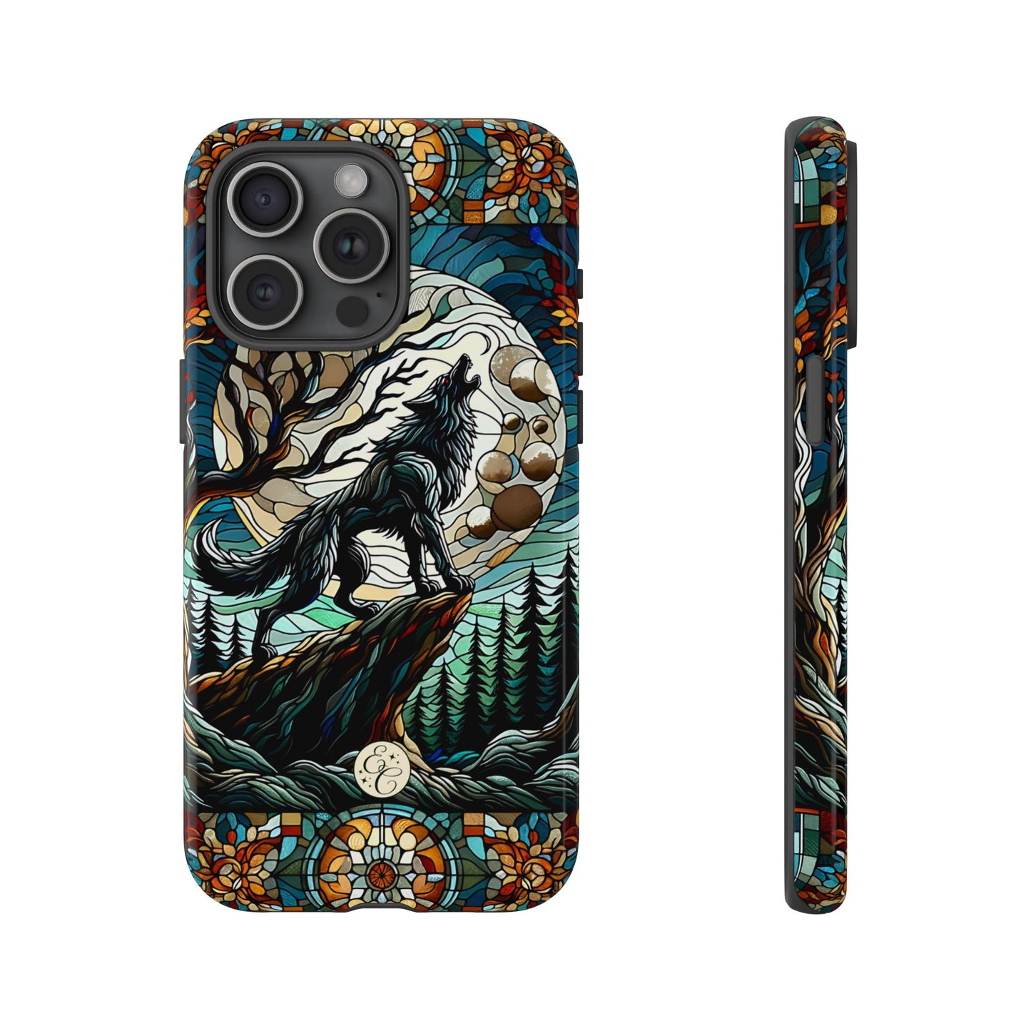 Howling Wolf Tough Phone Case