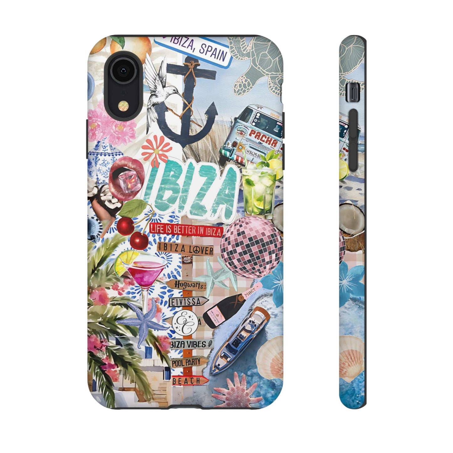 Ibiza Summer Vibes Collage Tough Phone Case