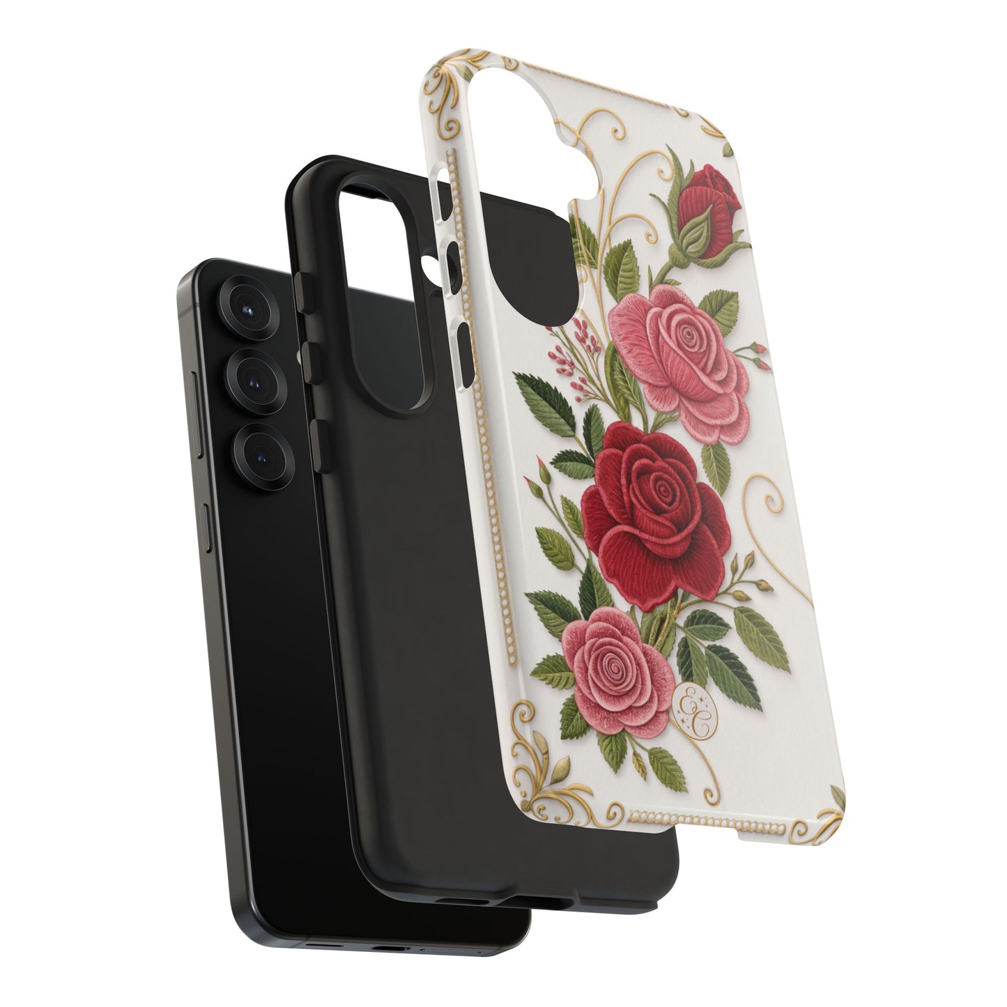 Elegant Rose Garden Tough Phone Case