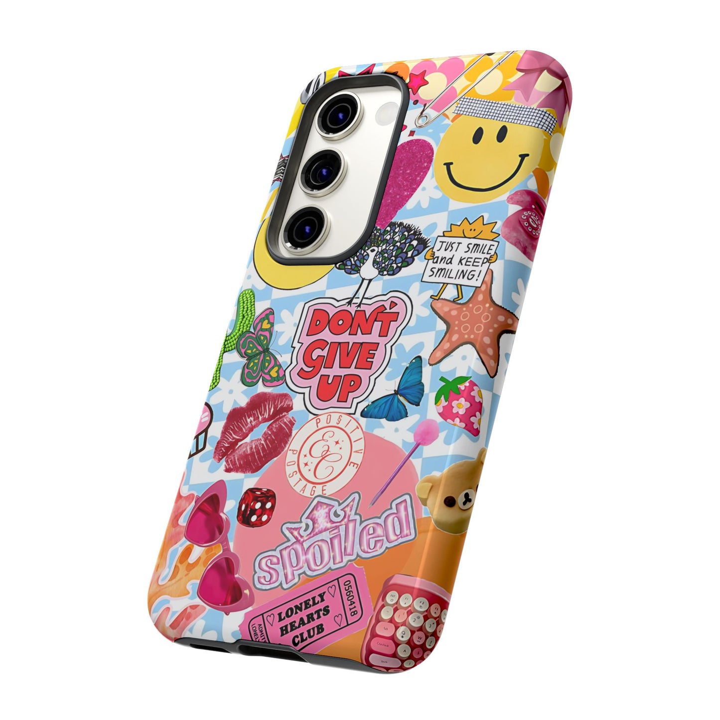 Pop Art Collage Tough Phone Case