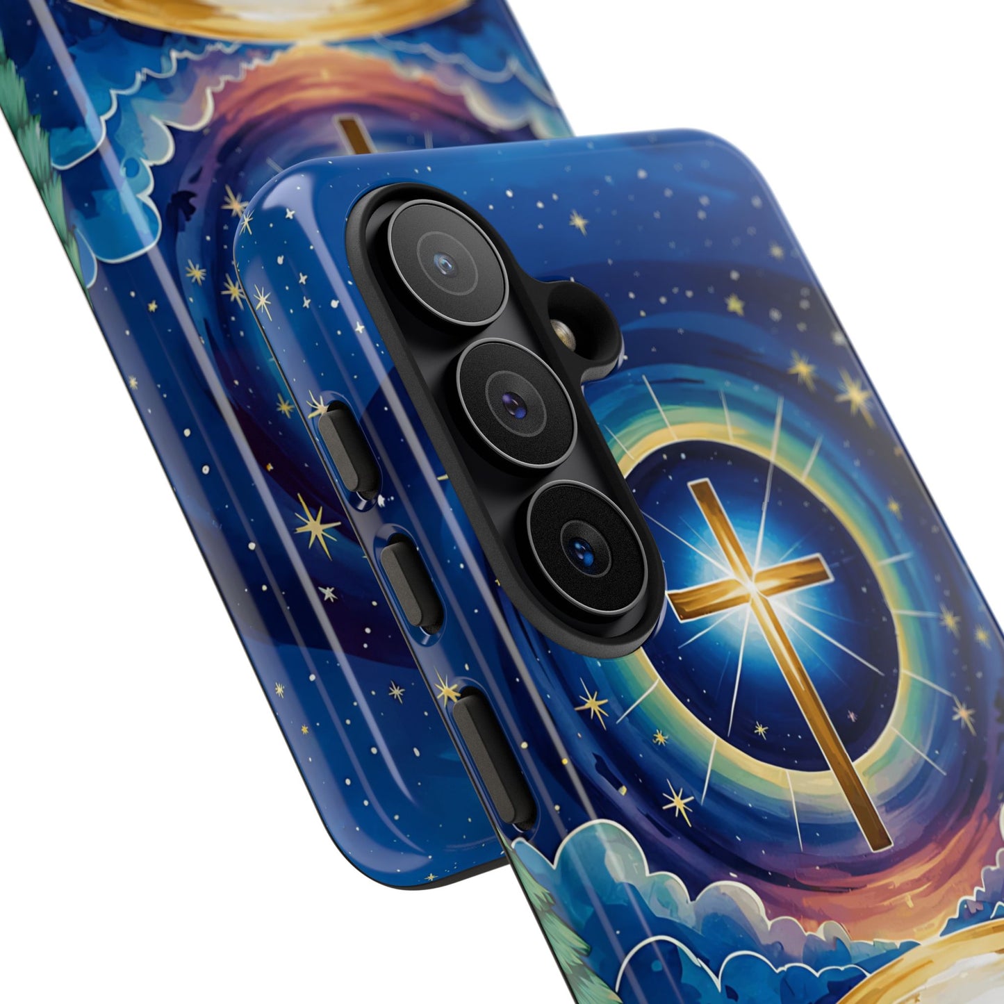 Celestial Cross - John 3:16 Tough Phone Case