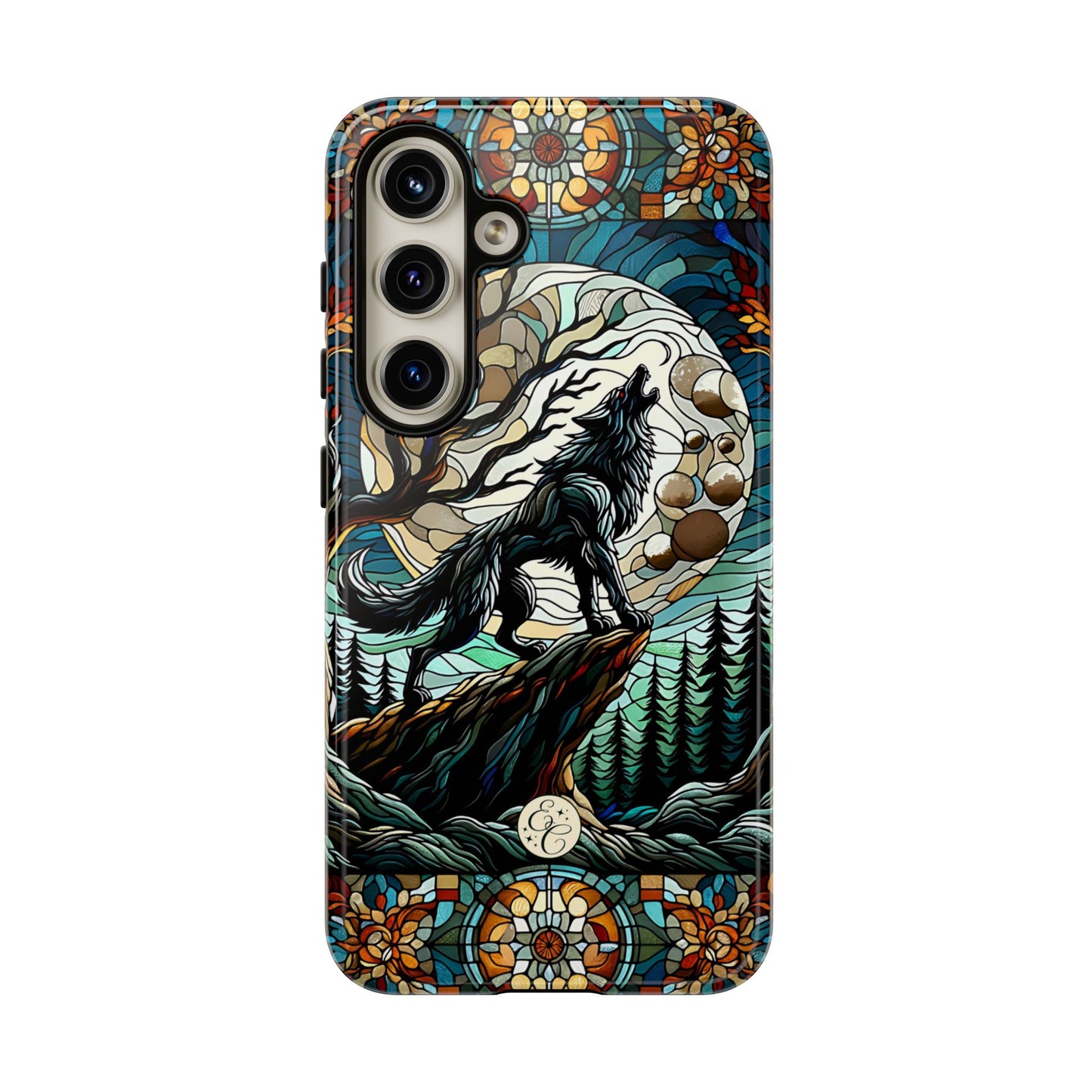 Howling Wolf Tough Phone Case