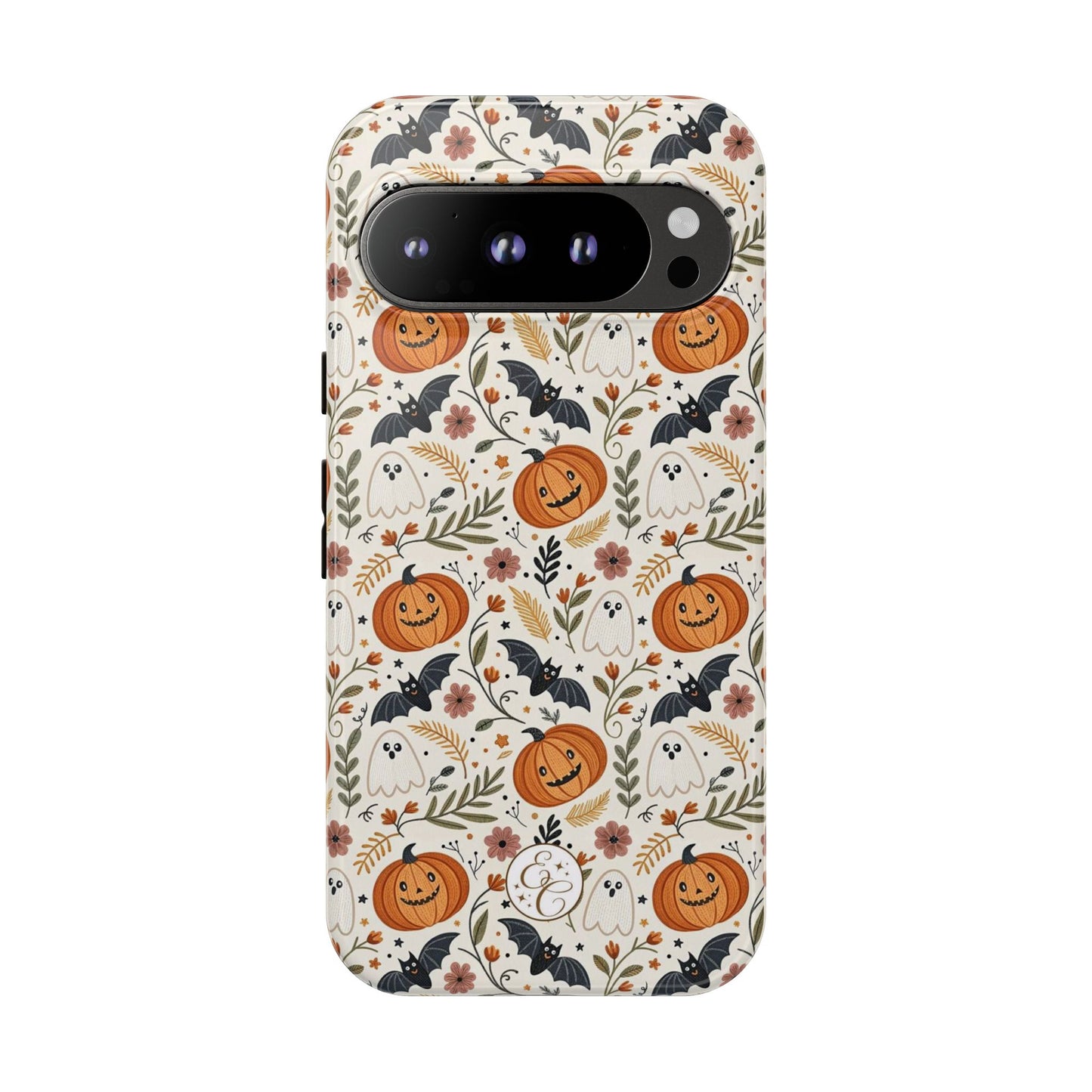Halloween Pattern Boho Doodle Tough Phone Case
