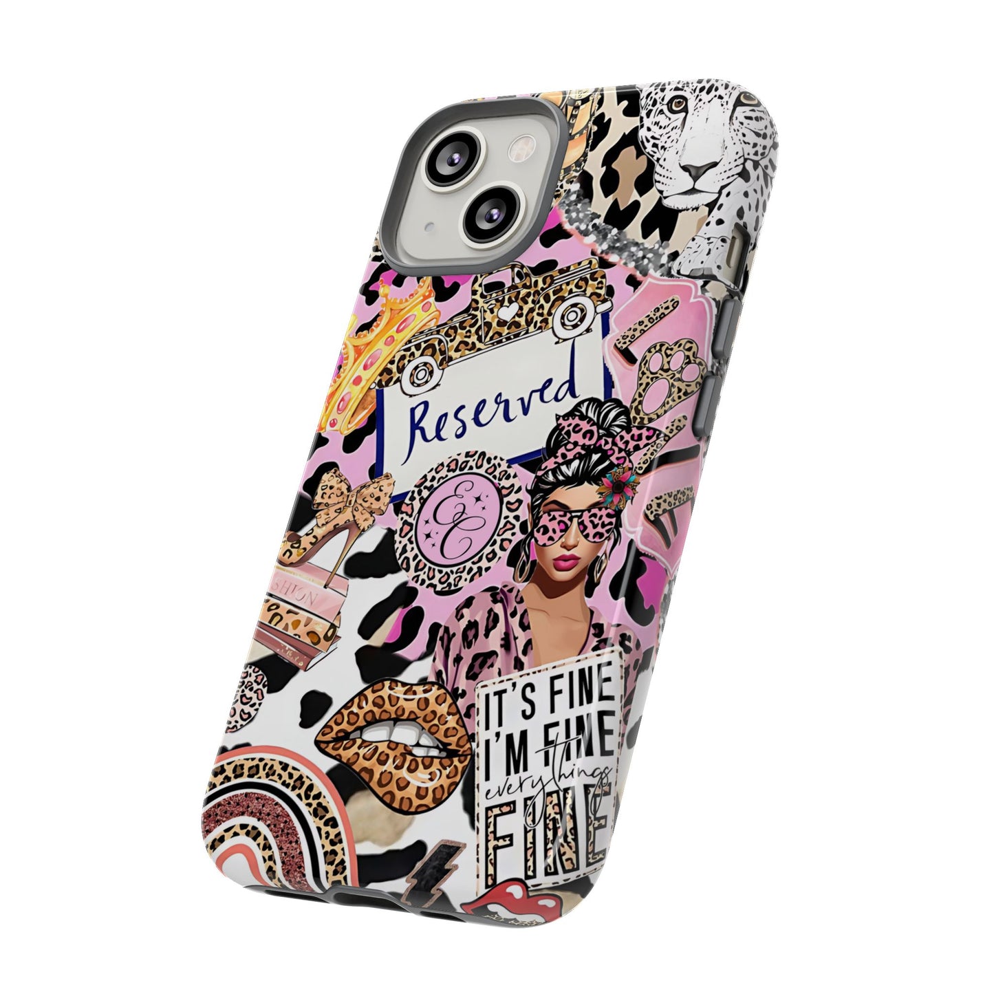 Leopard Wild Glamour Tough Phone Case