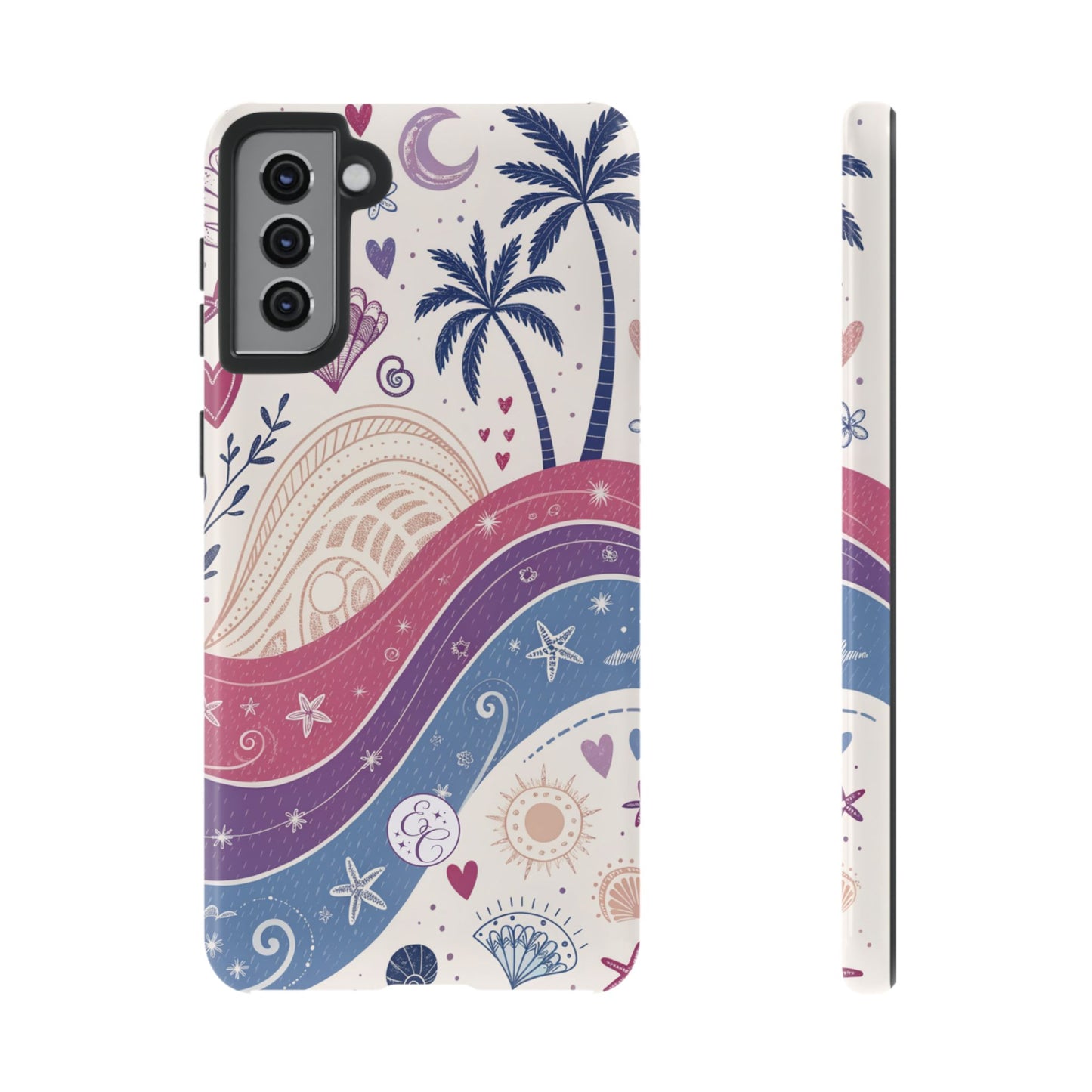 Bisexual Pride Boho Beach Tough Phone Case