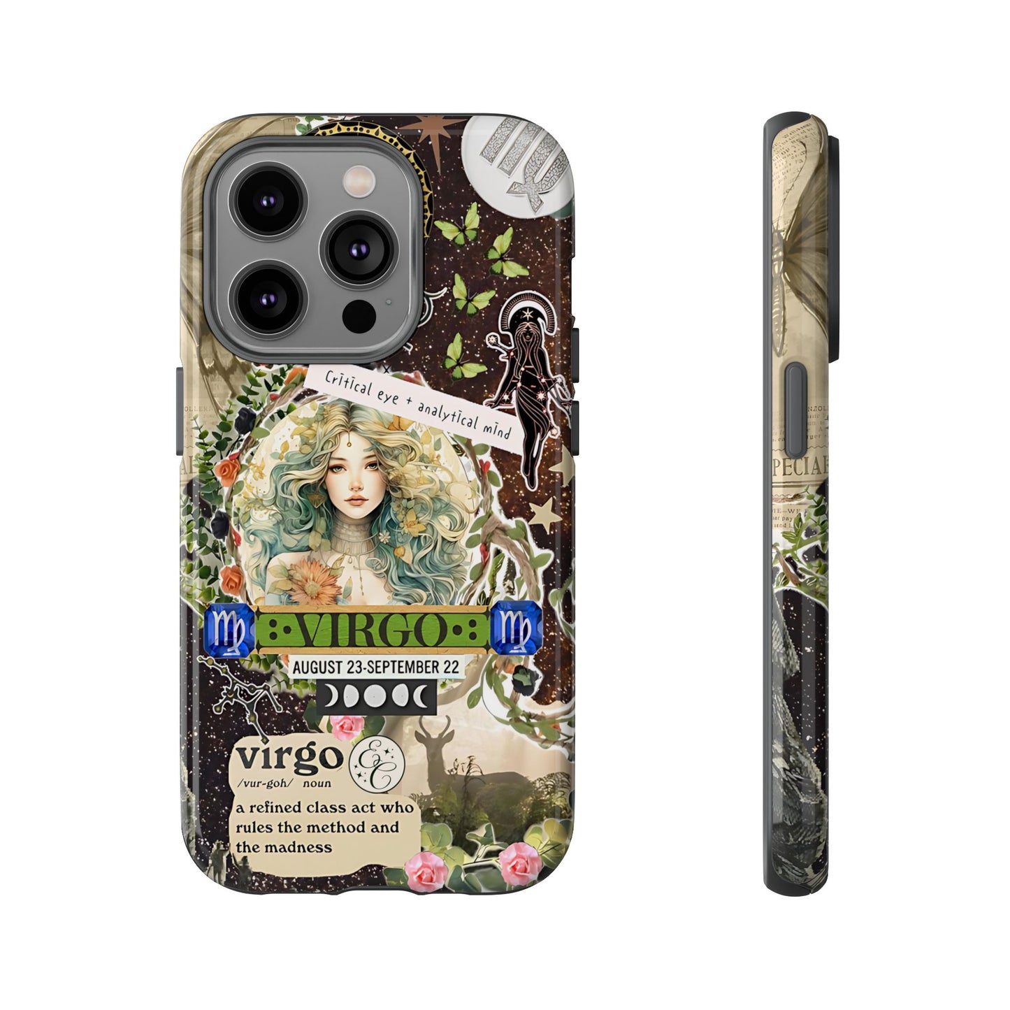 Virgo Zodiac Star Sign Tough Phone Case