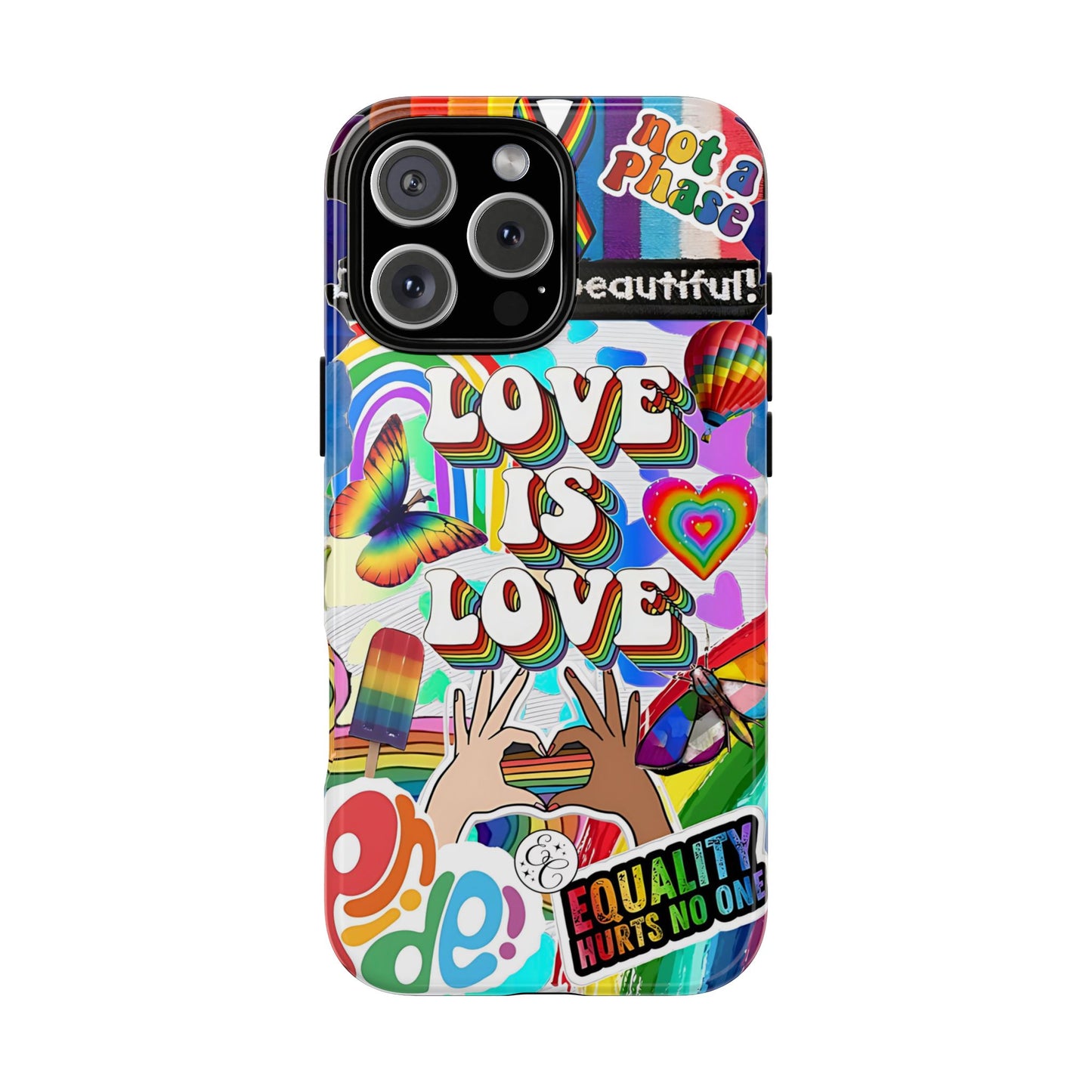 Colorful LGBTQIA Pride Tough Phone Case