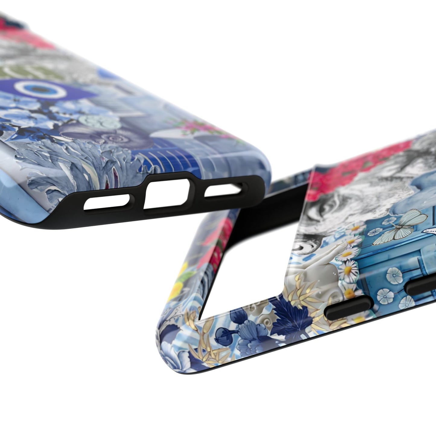 Greek Summer Collage Tough Phone Case