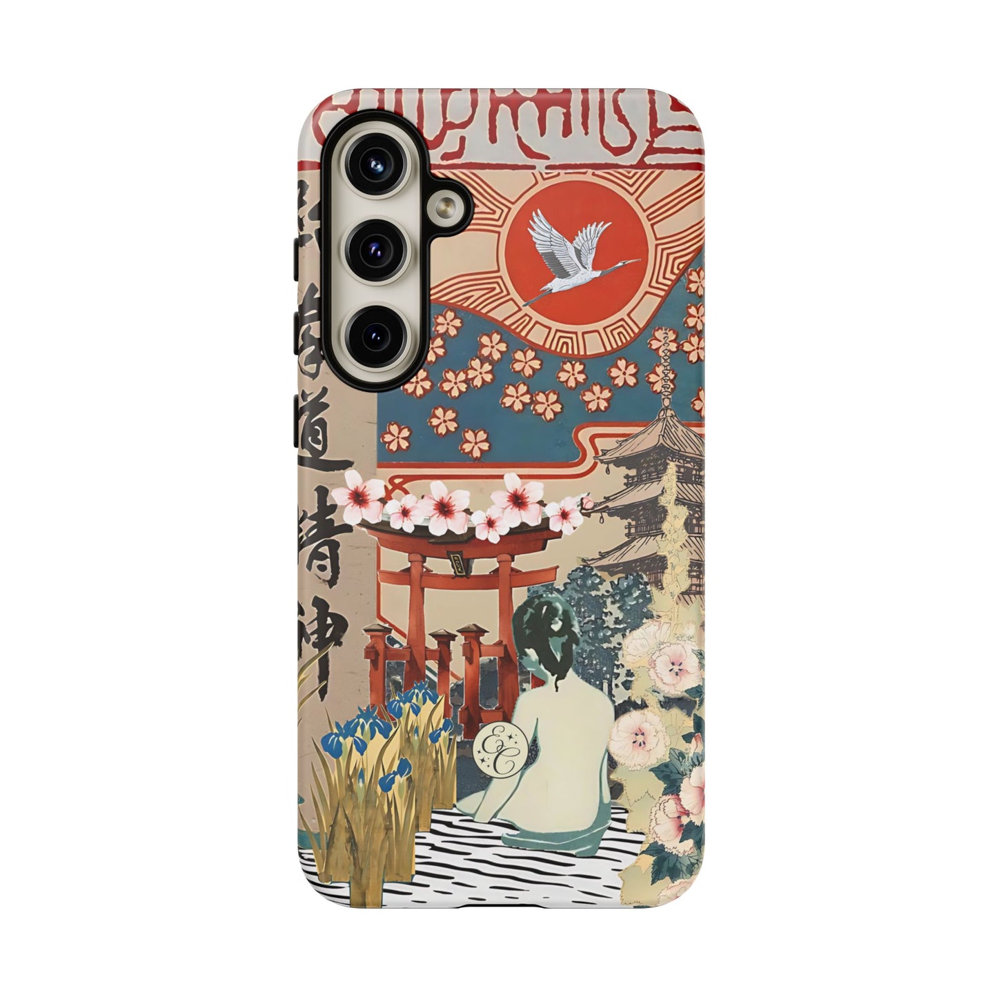 Japanese Style Art Tough Phone Case