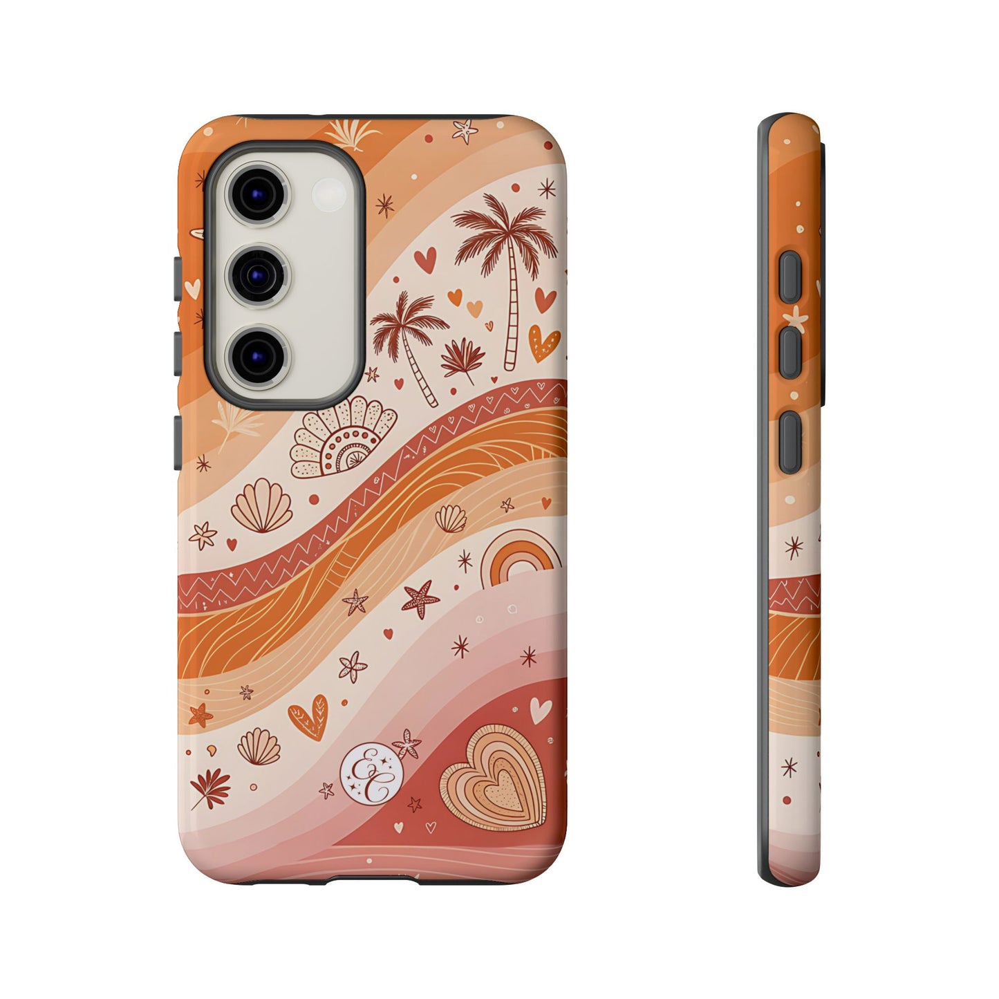 Lesbian Pride Boho Beach Tough Phone Case