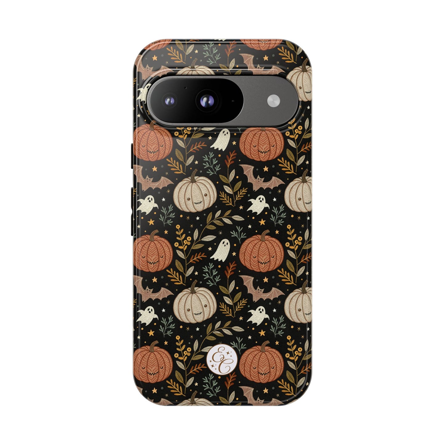 Spooky Halloween Boho Pattern Tough Phone Case