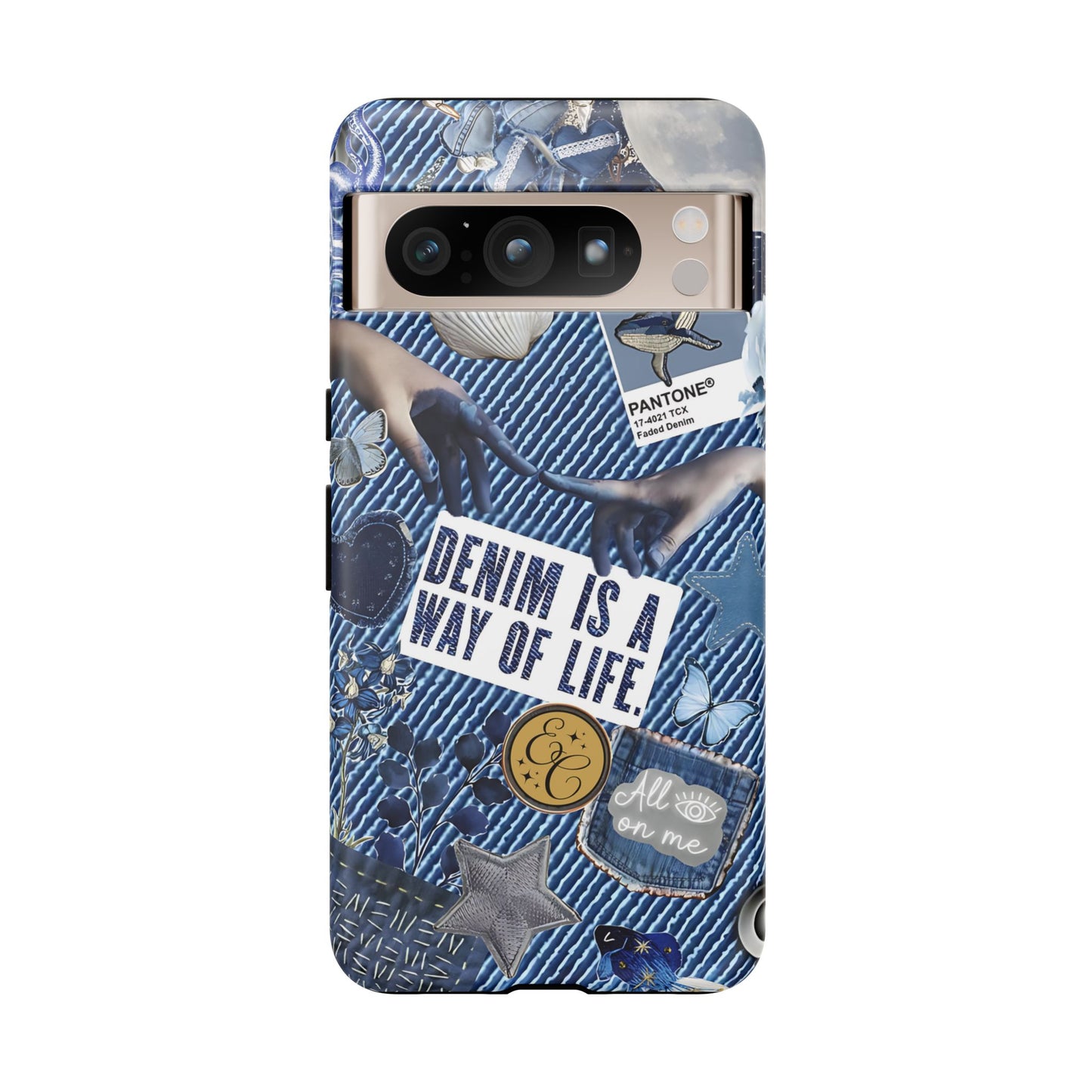Denim Texture Tough Phone Case