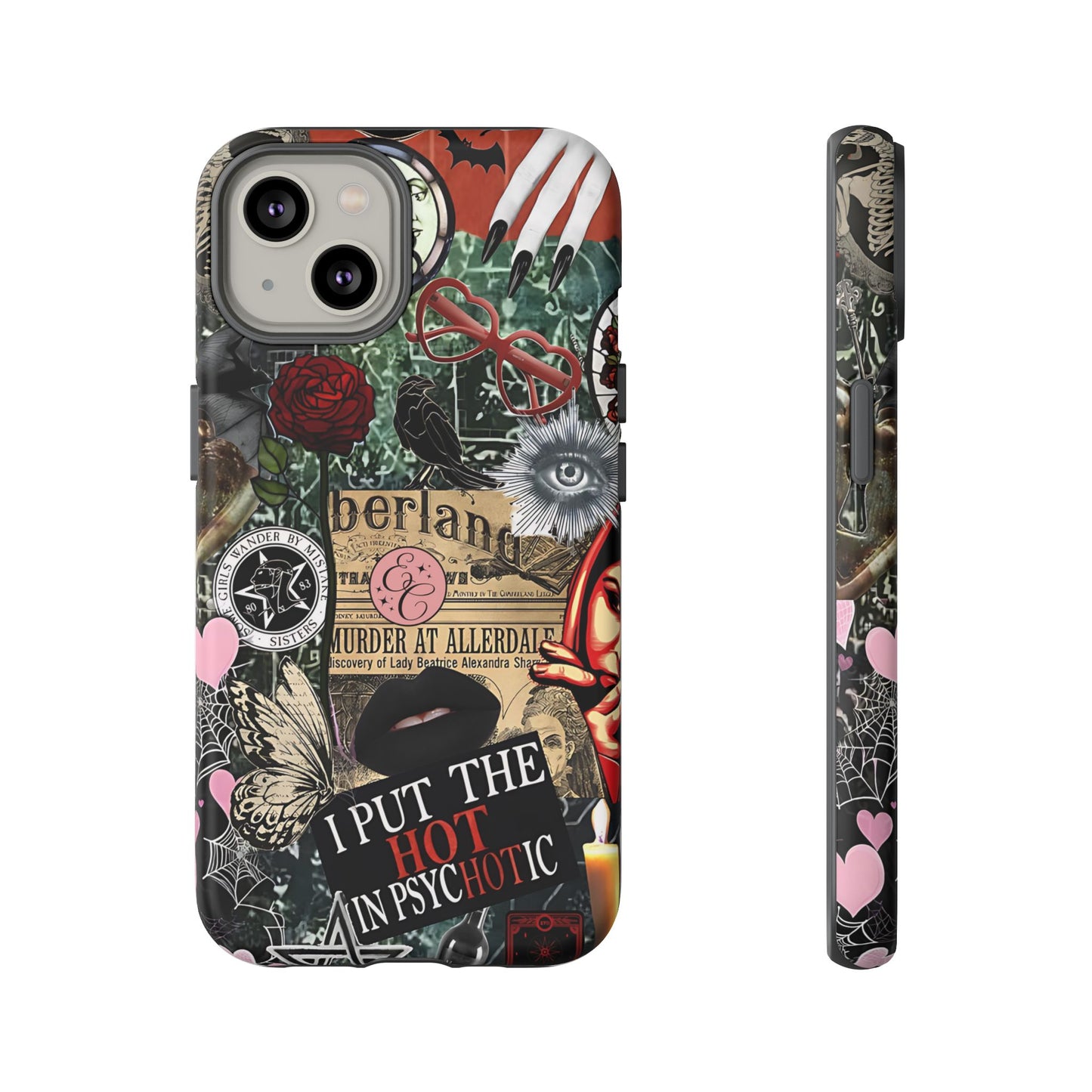 Gothic Collage Tough Phone Case