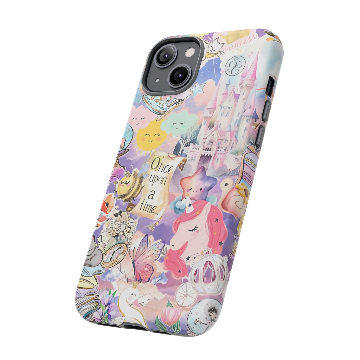 Whimsical Fairytale Collage Tough Phone Case