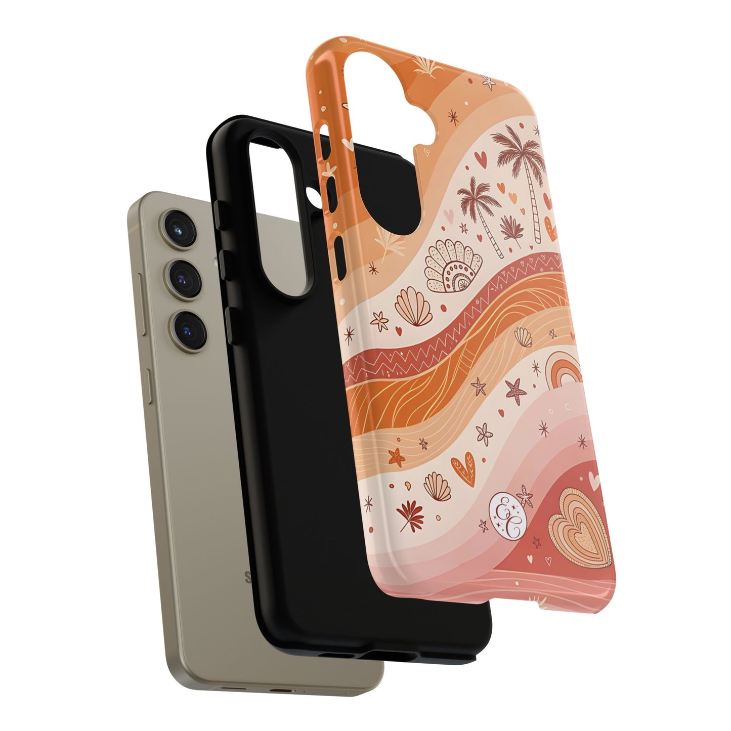 Lesbian Pride Boho Beach Tough Phone Case