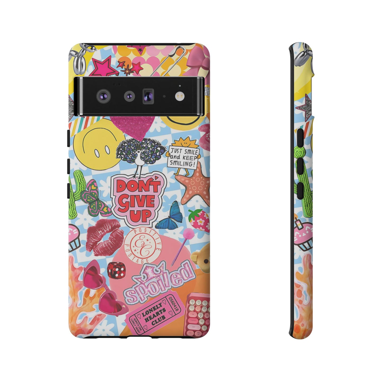 Pop Art Collage Tough Phone Case