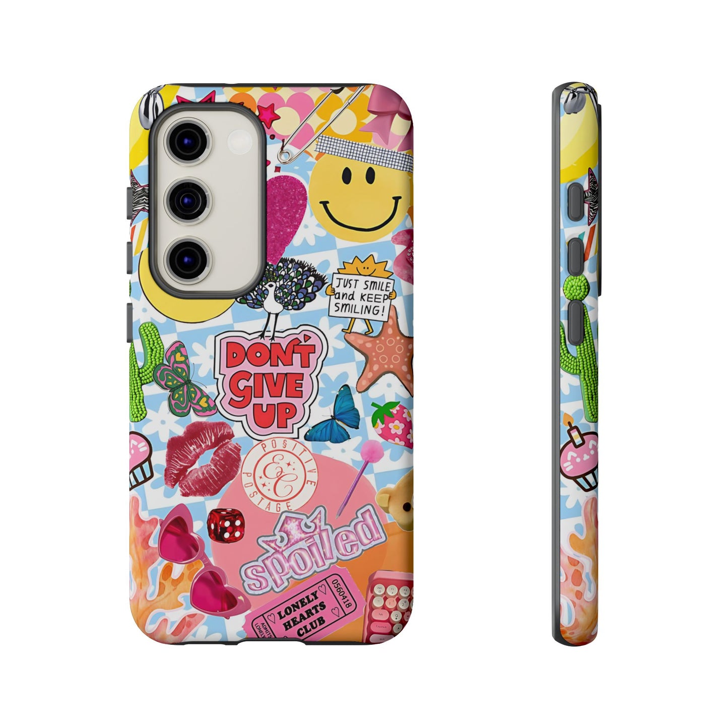 Pop Art Collage Tough Phone Case