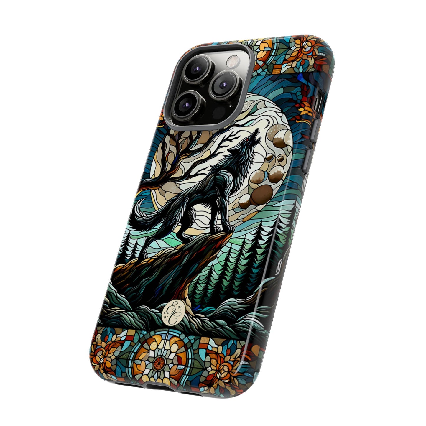 Howling Wolf Tough Phone Case