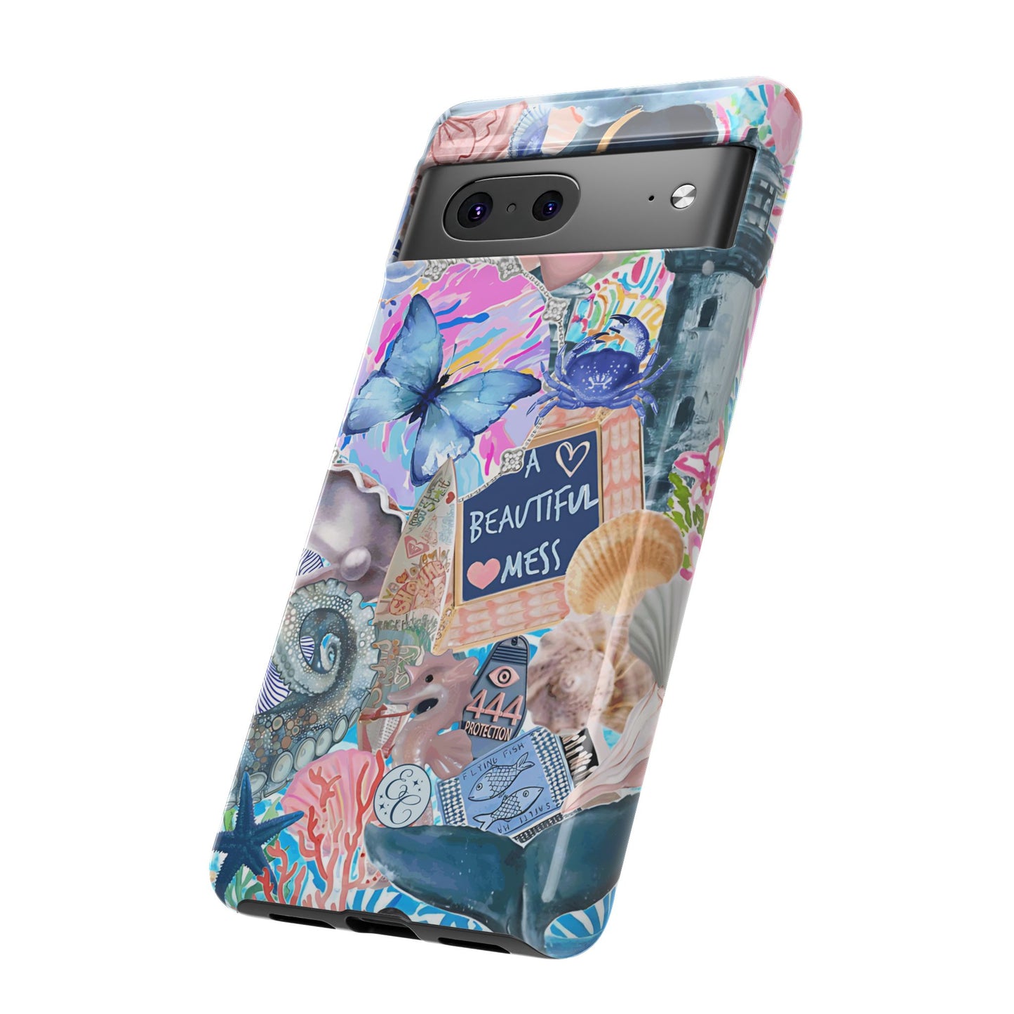 Beautiful Mess Collage Tough Phone Case