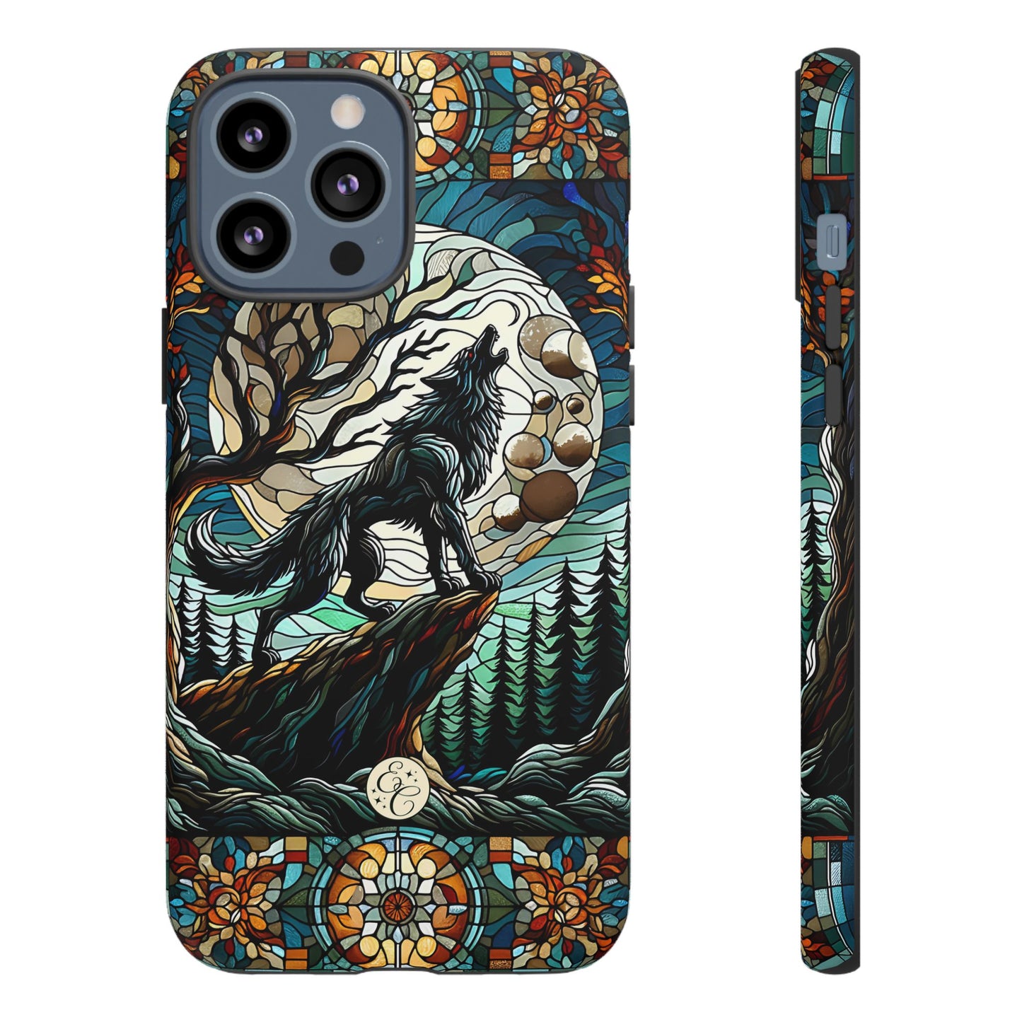Howling Wolf Tough Phone Case