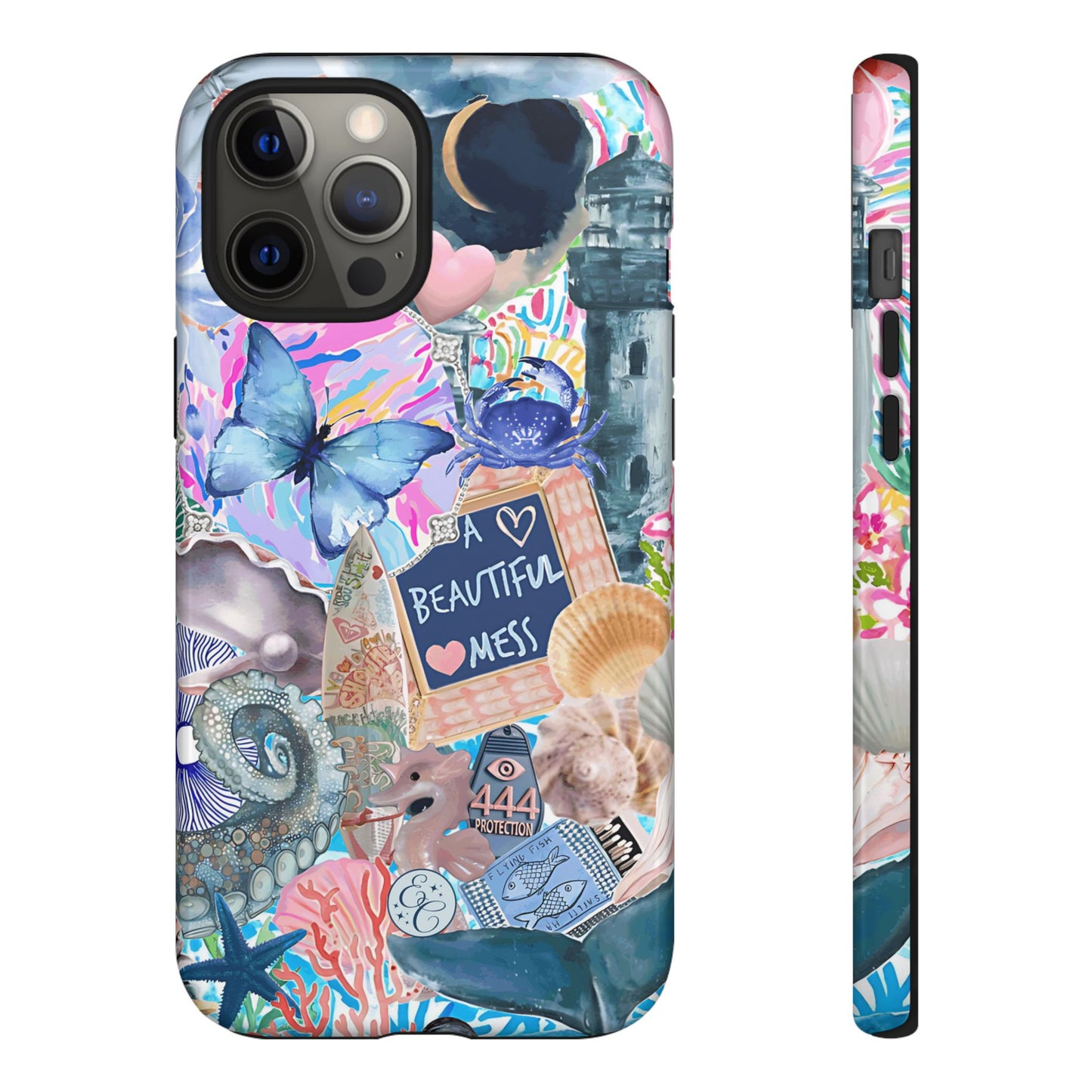 Beautiful Mess Collage Tough Phone Case