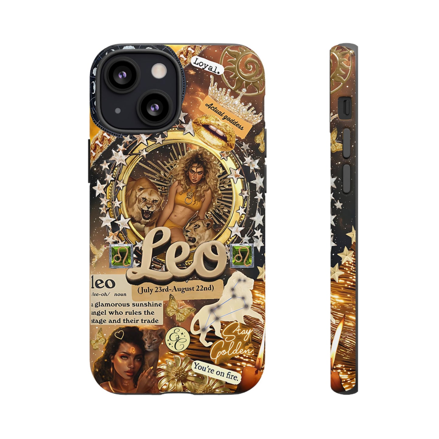 Leo Zodiac Sign Tough Phone Case