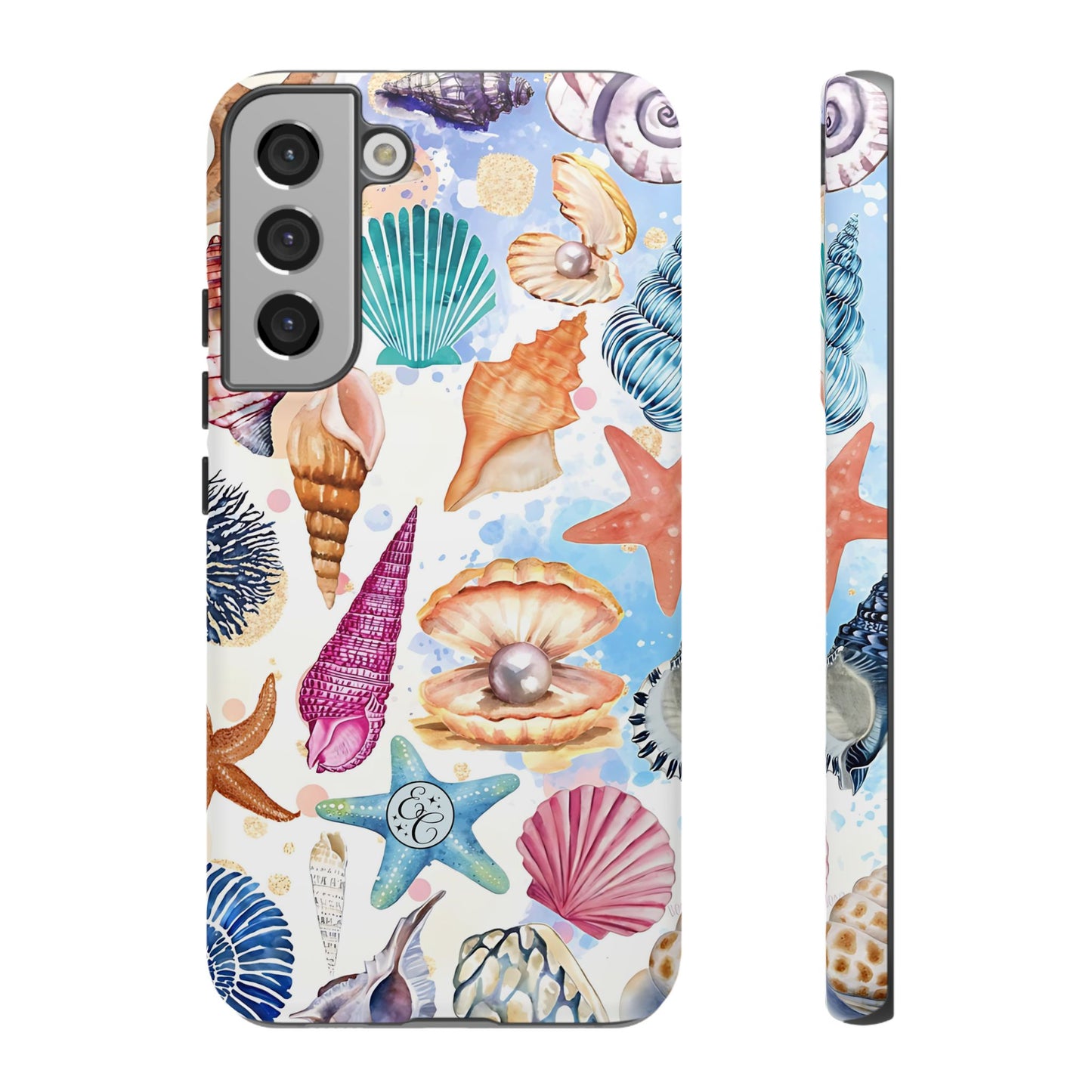 Colorful Sea Shells Tough Phone Case