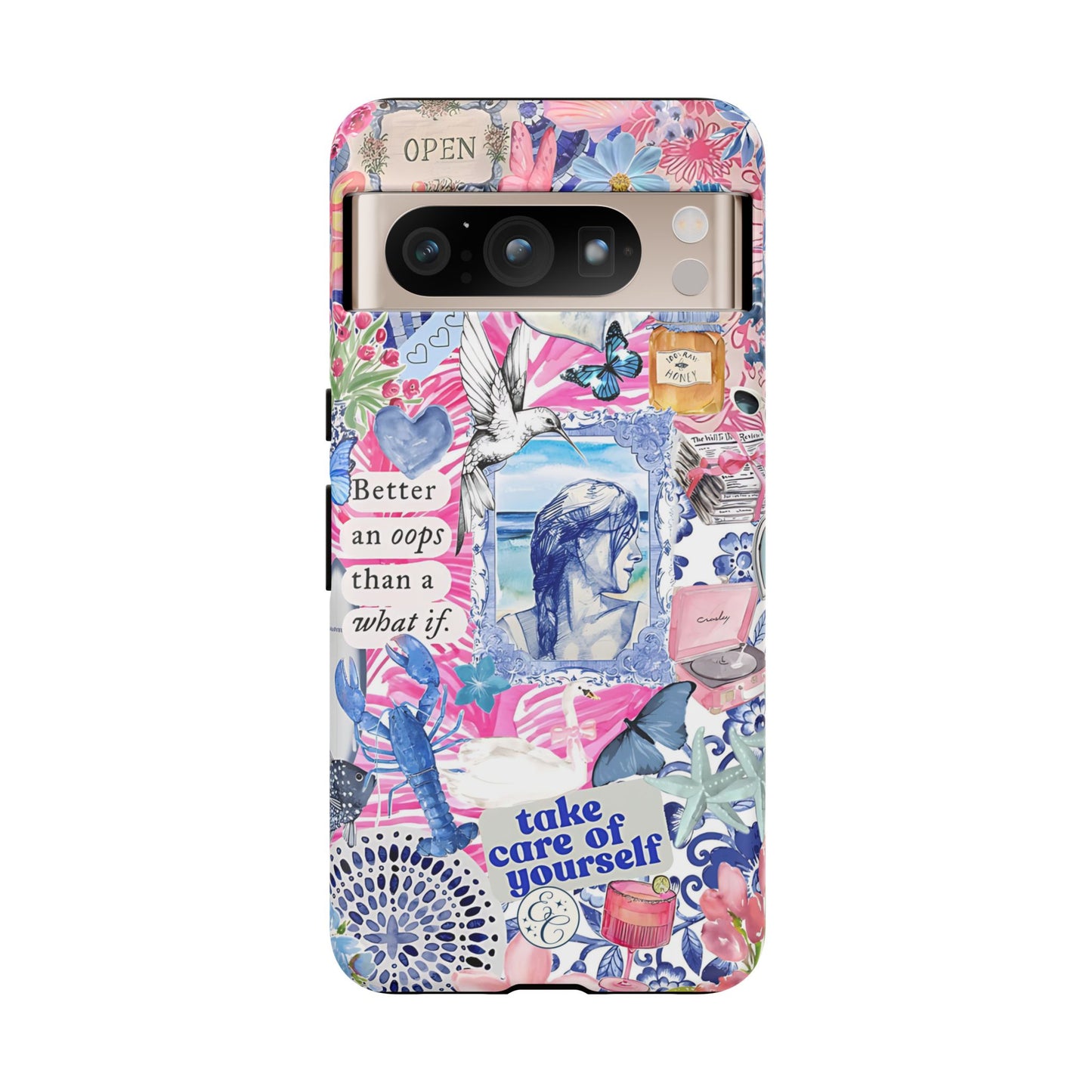 Coquette Summer Time Collage Tough Phone Case