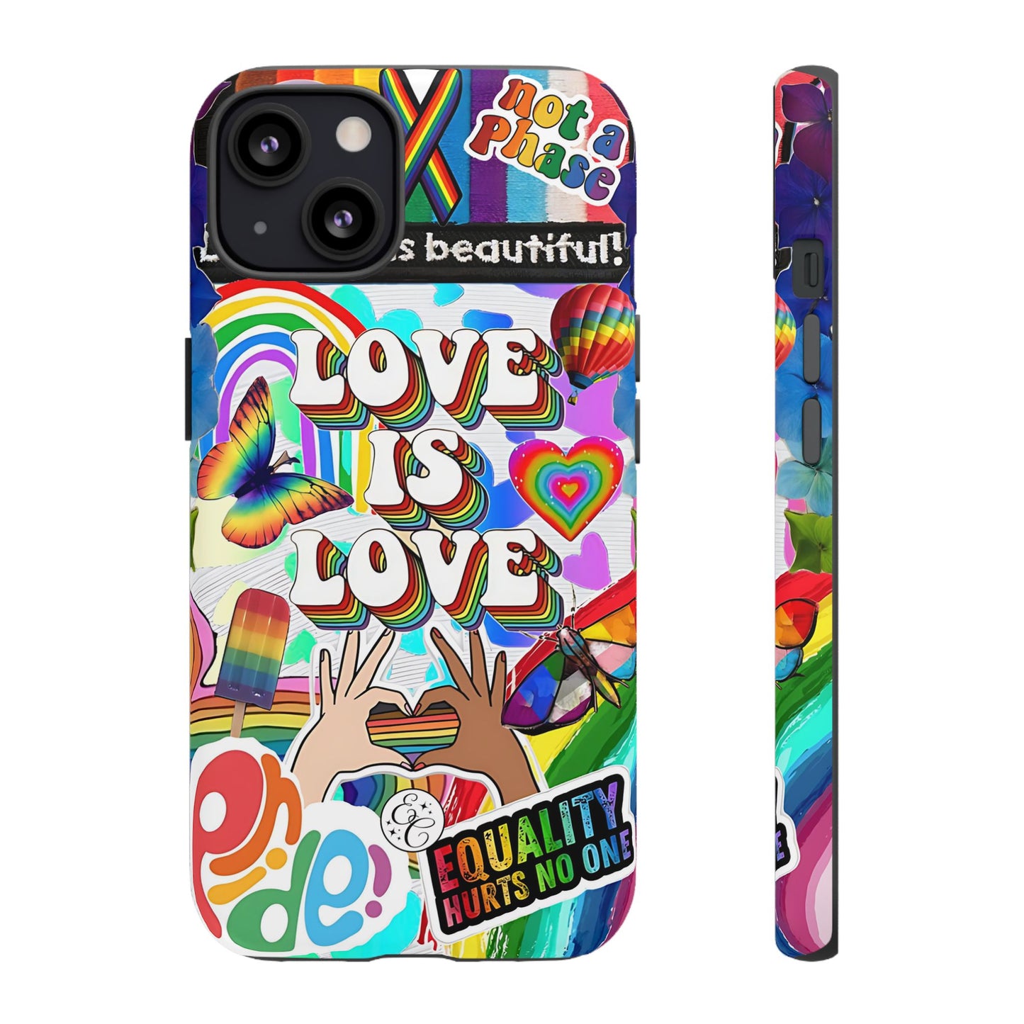 Colorful LGBTQIA Pride Tough Phone Case