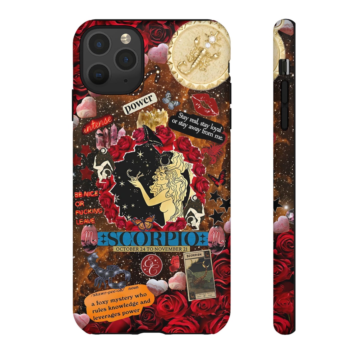 Scorpio Zodiac Star Sign Tough Phone Case