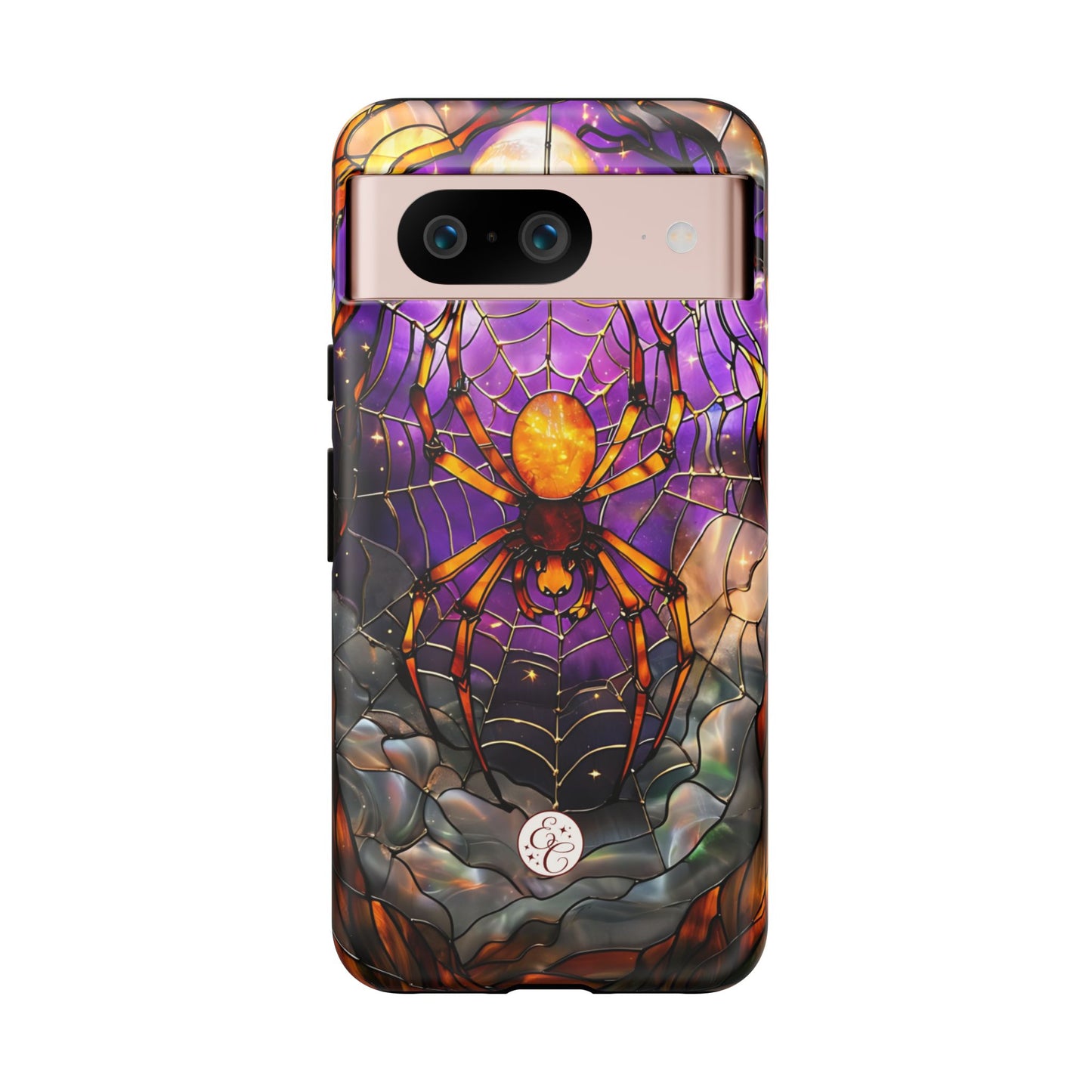 Stained Glass Spider Tough Phone Case