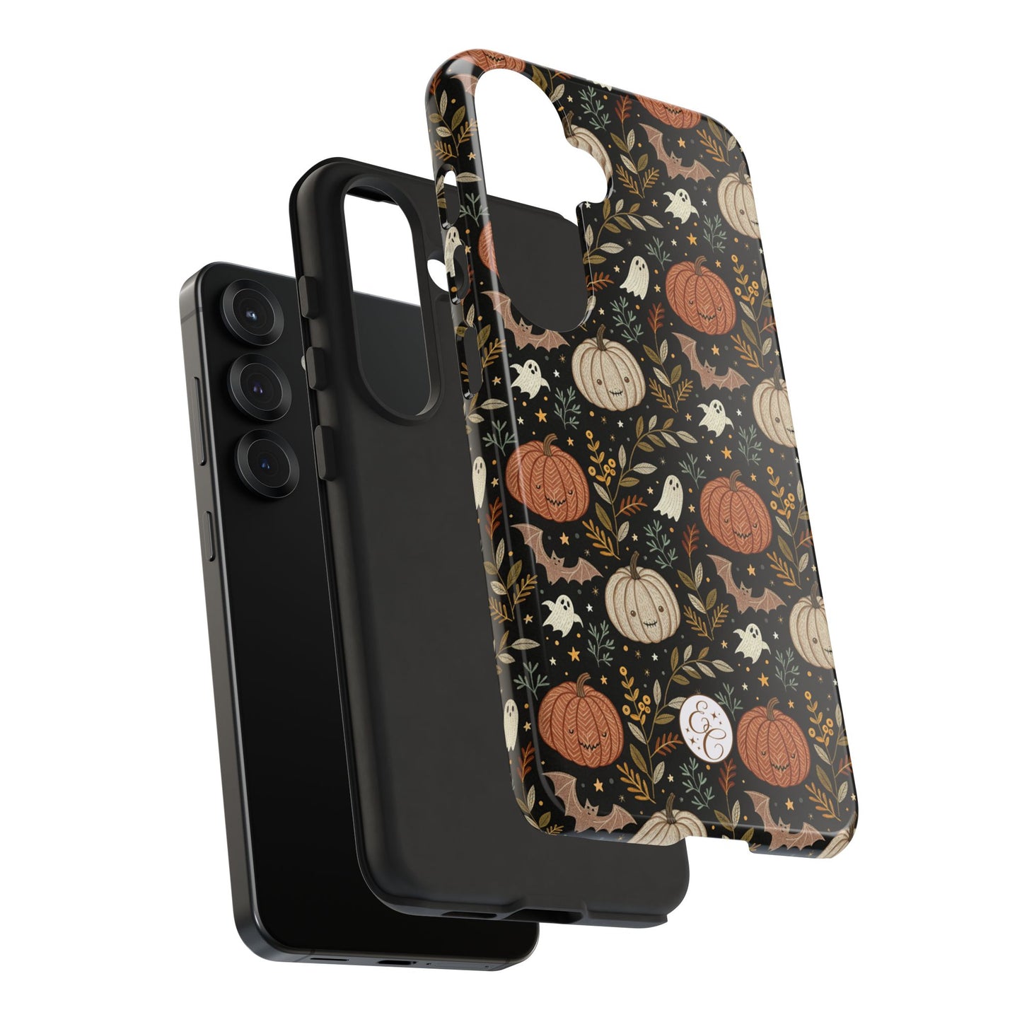 Spooky Halloween Boho Pattern Tough Phone Case