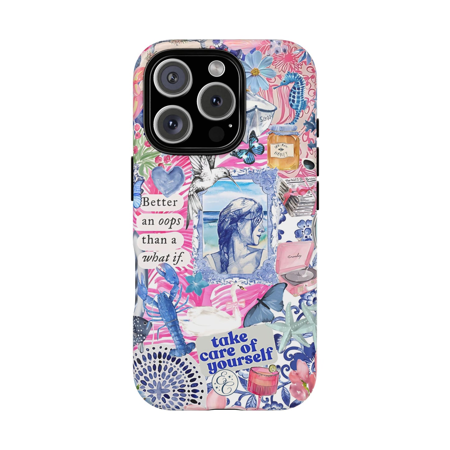Coquette Summer Time Collage Tough Phone Case