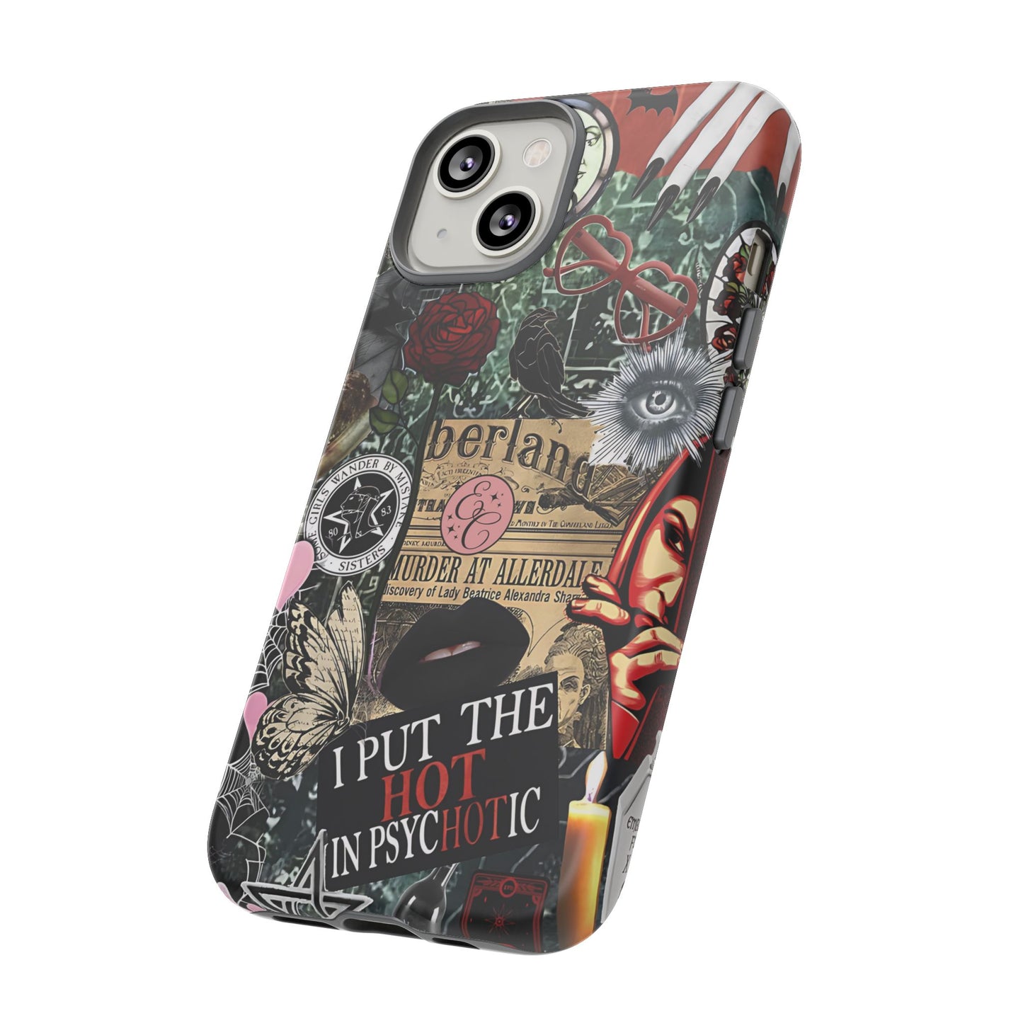 Gothic Collage Tough Phone Case