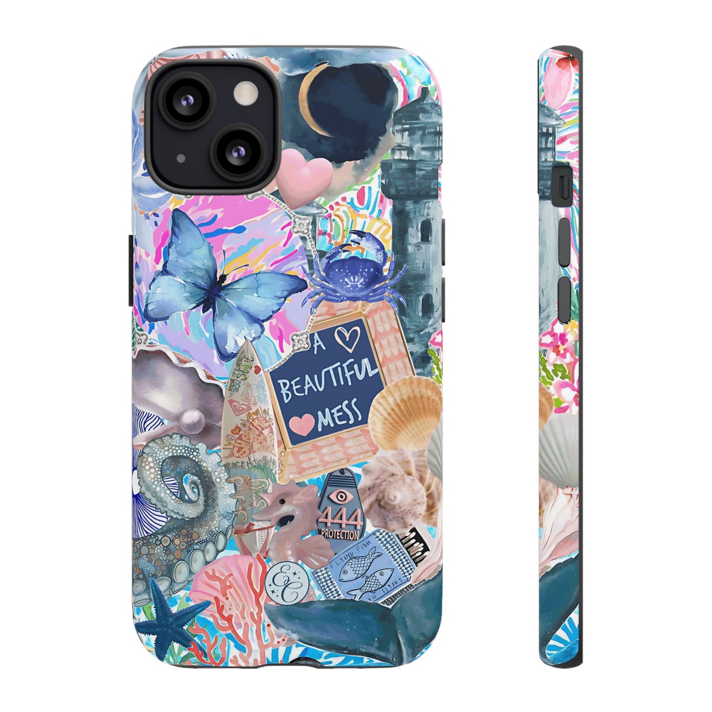 Beautiful Mess Collage Tough Phone Case