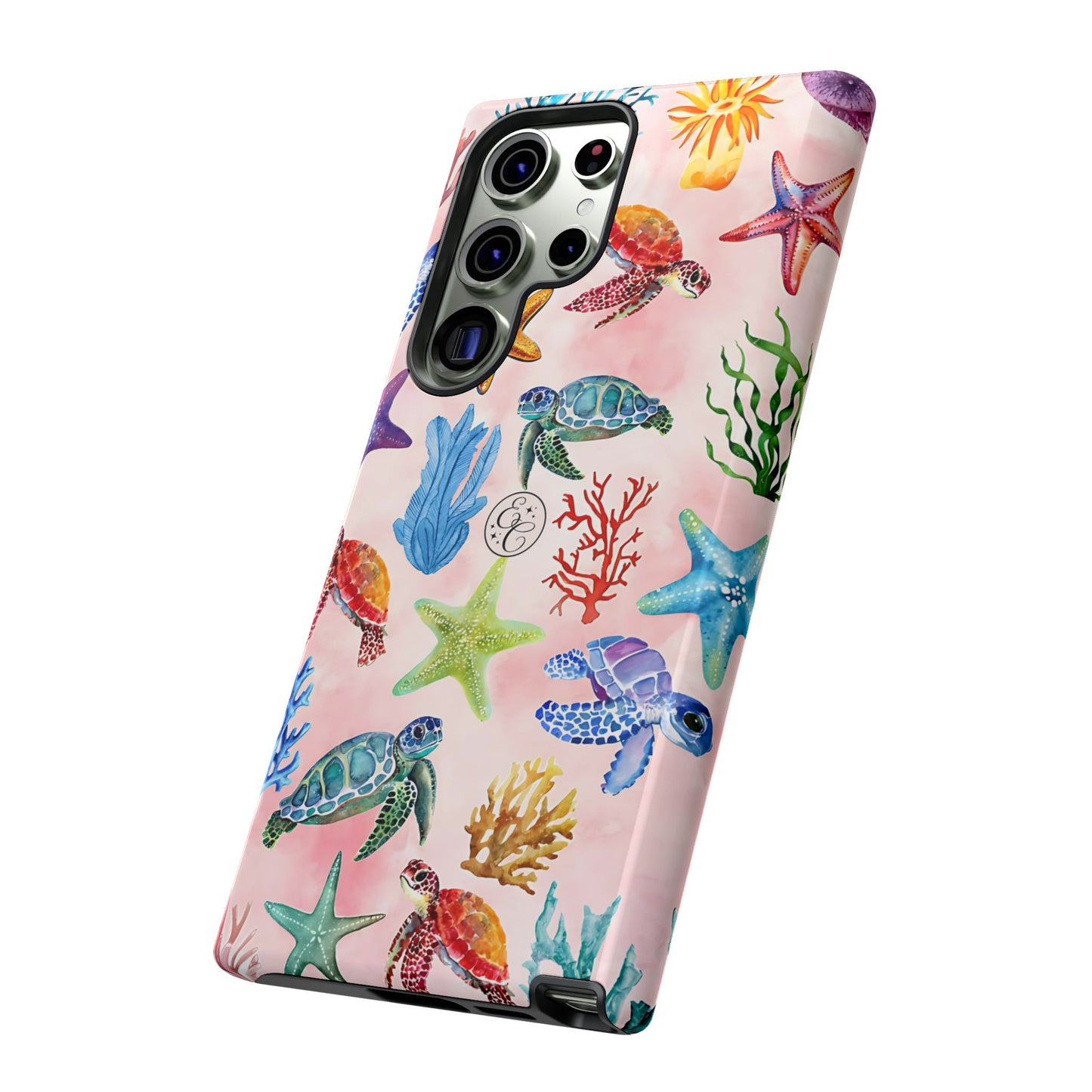 Colorful Marine Life Tough Phone Case